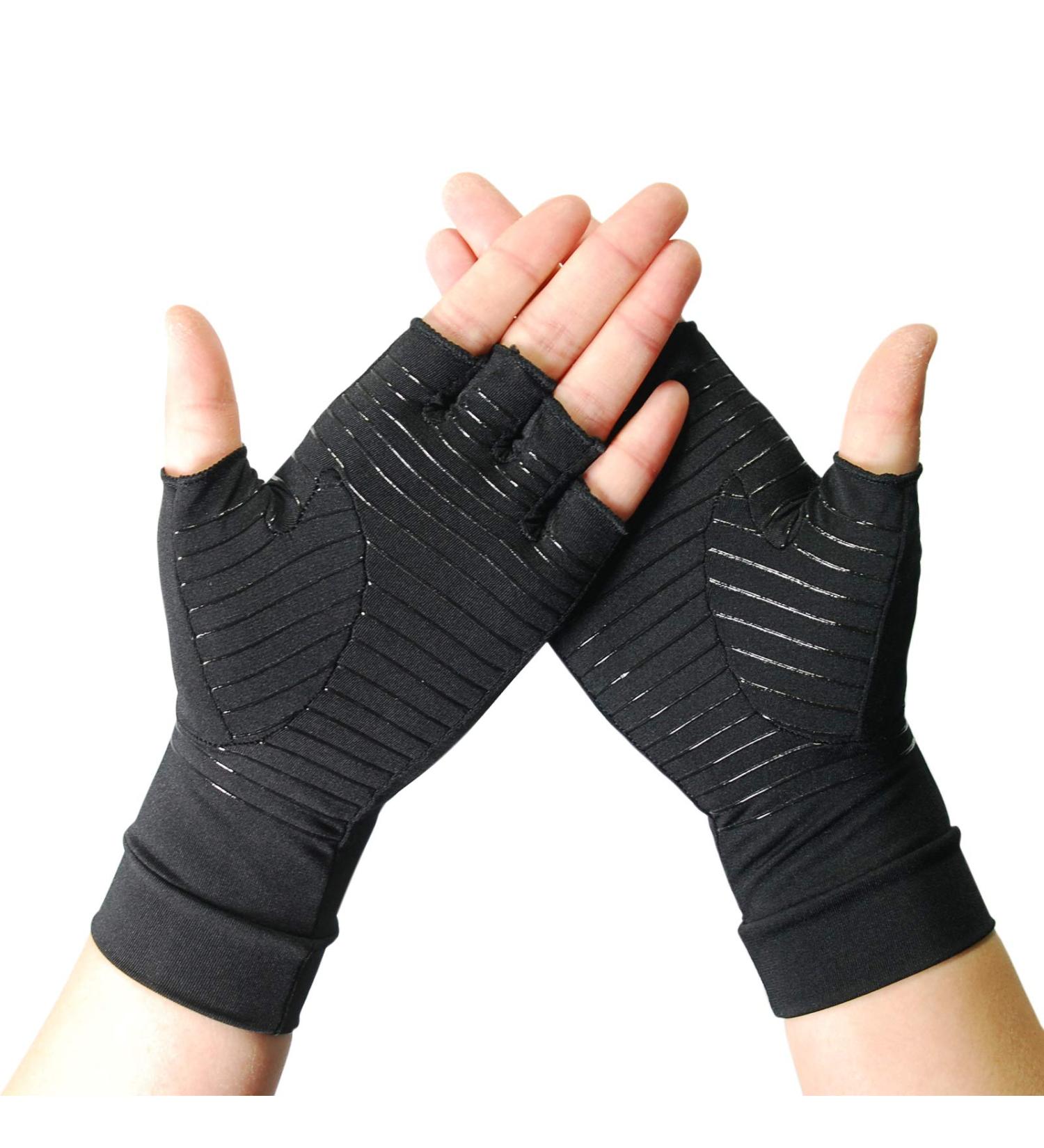 Buy Arthritis Copper Compression Gloves - High Copper Infusion Comfort Fit for Men & Women Relieve Rheumatoid Pain Ease Muscle Tension (Medium - Buy Online on GoSupps.com