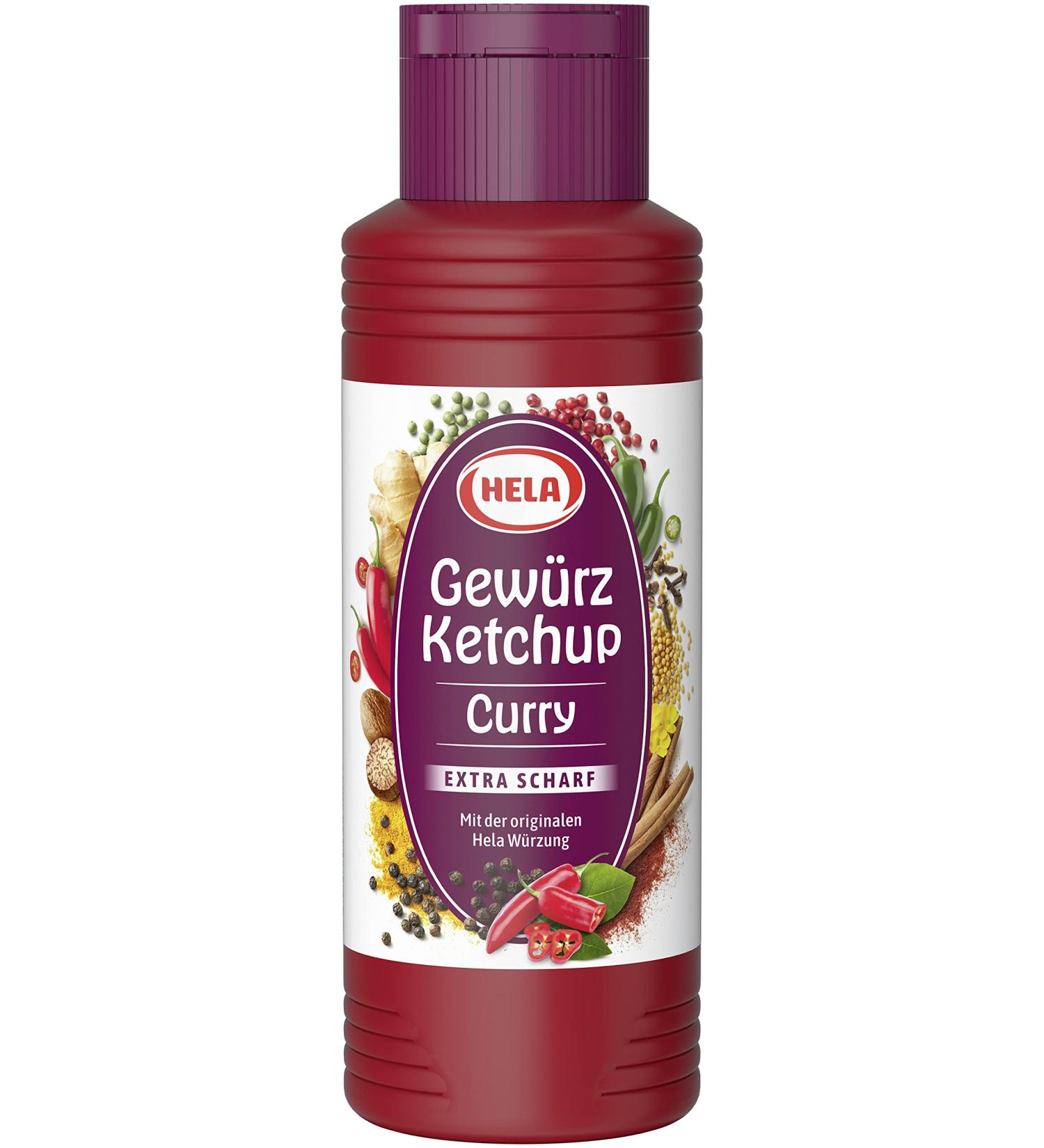 Hela Curry Spice Ketchup extra hot 348 g