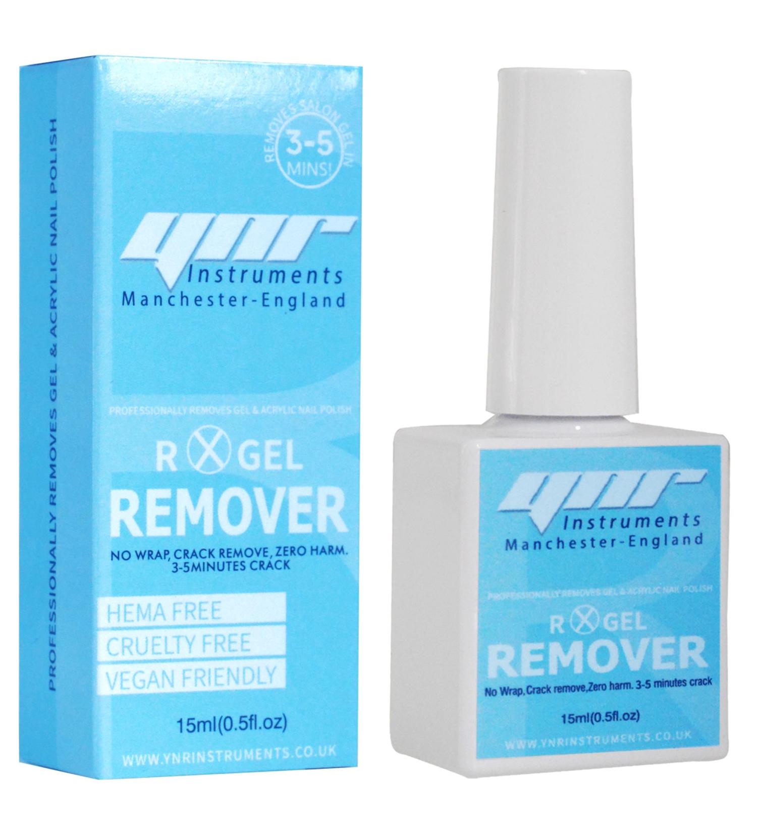 YNR Gel Nail Polish Remover Fast Gel Polish Remover Remove Gel Nail Polish Within 3-5 Minutes Quickily Removes Gel Nail Polishes - No Need for Foil Soaking or Wrapping 15ml 0.5 Fl Oz - Buy Online on GoSupps.com