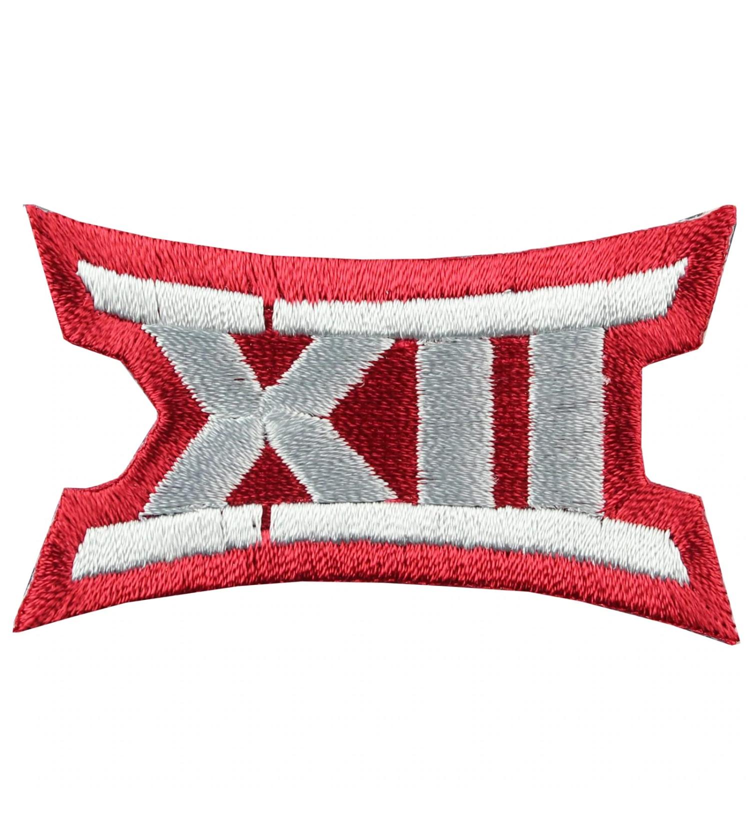 Big 12 XII Conference Team Jersey Uniform Patch Oklahoma Sooners
