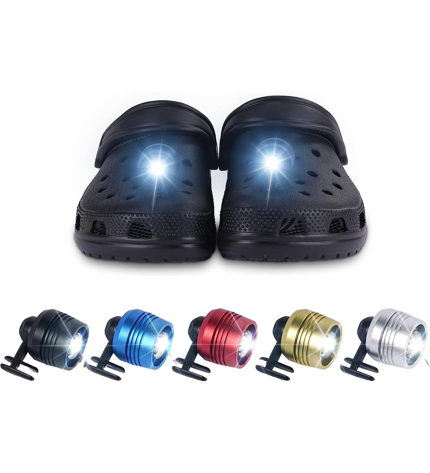 Croc Lights Black - Set of 2 | Shoe Accessories for Style and Safety - Buy Online on GoSupps.com