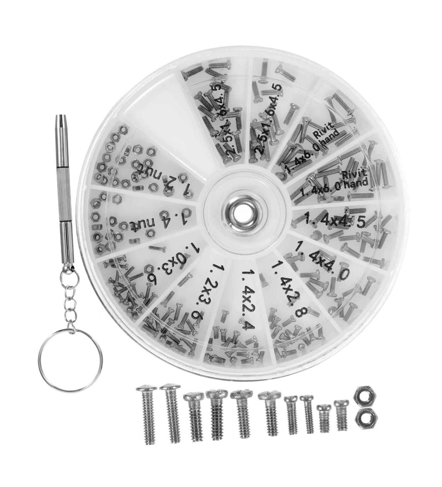 Shop Iplusmile Glasses Repair Kit - Miniature Screw Box for Sunglasses Frameless Design Stainless Steel Tool Set - International Shipping Available - Buy Online on GoSupps.com