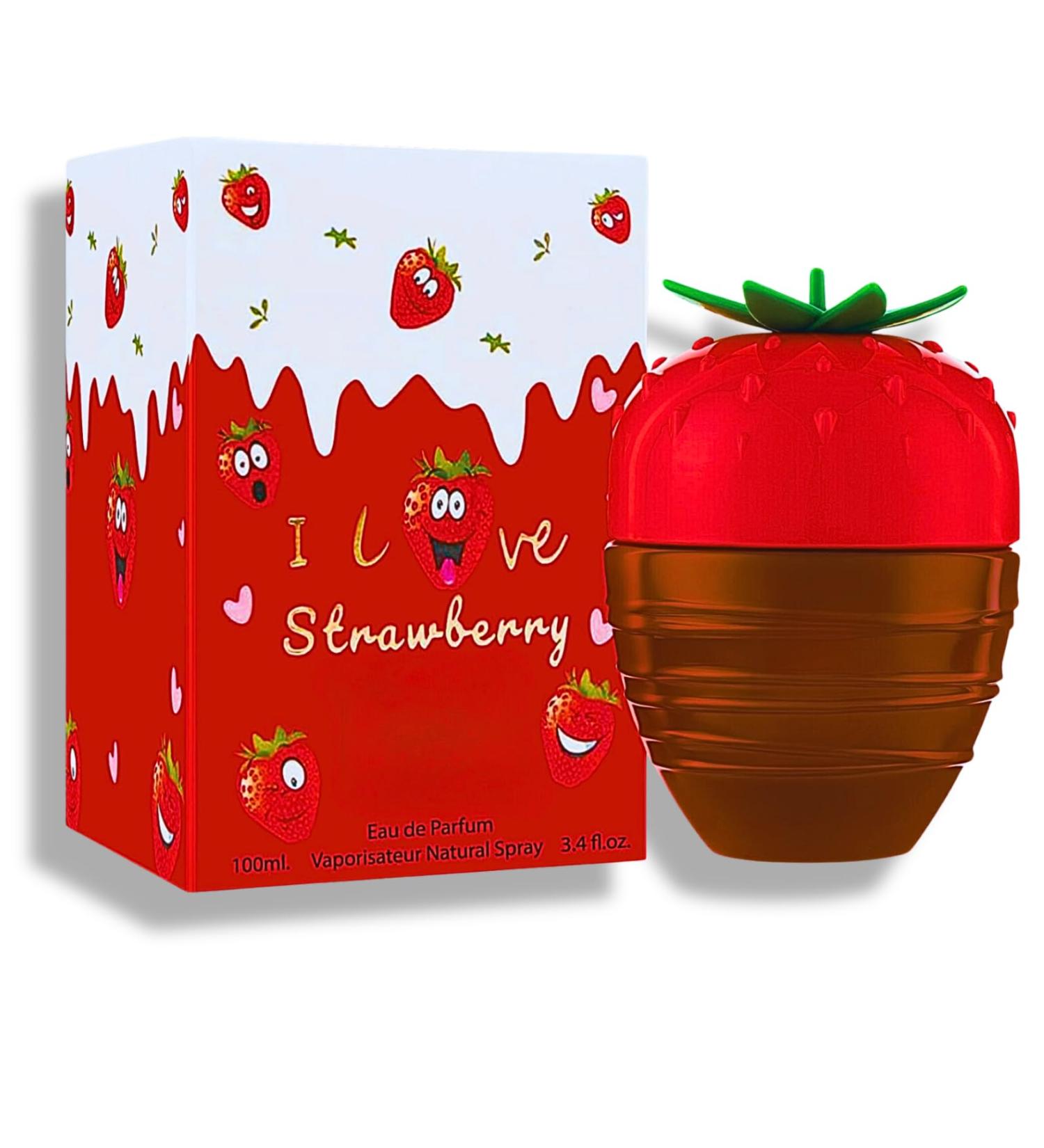 I LOVE STRAWBERRY EAU DE PARFUM 3.4 FL. OZ fruity floral fragrance for women - Buy Online on GoSupps.com