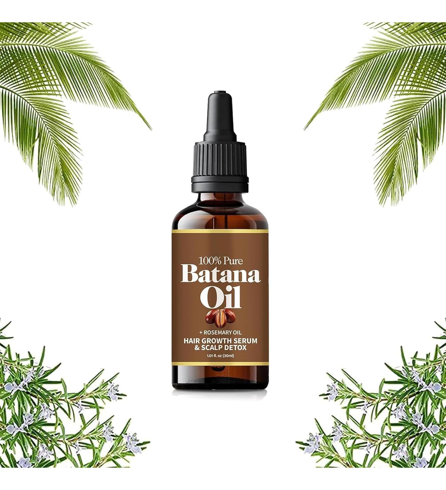 Batana Natural Hair Growth Oil Moisturizing Repairing Treatment for Damaged Hair Anti-Frizz Deep Penetrating Soothing Softening and Silky Scalp - Buy Online on GoSupps.com