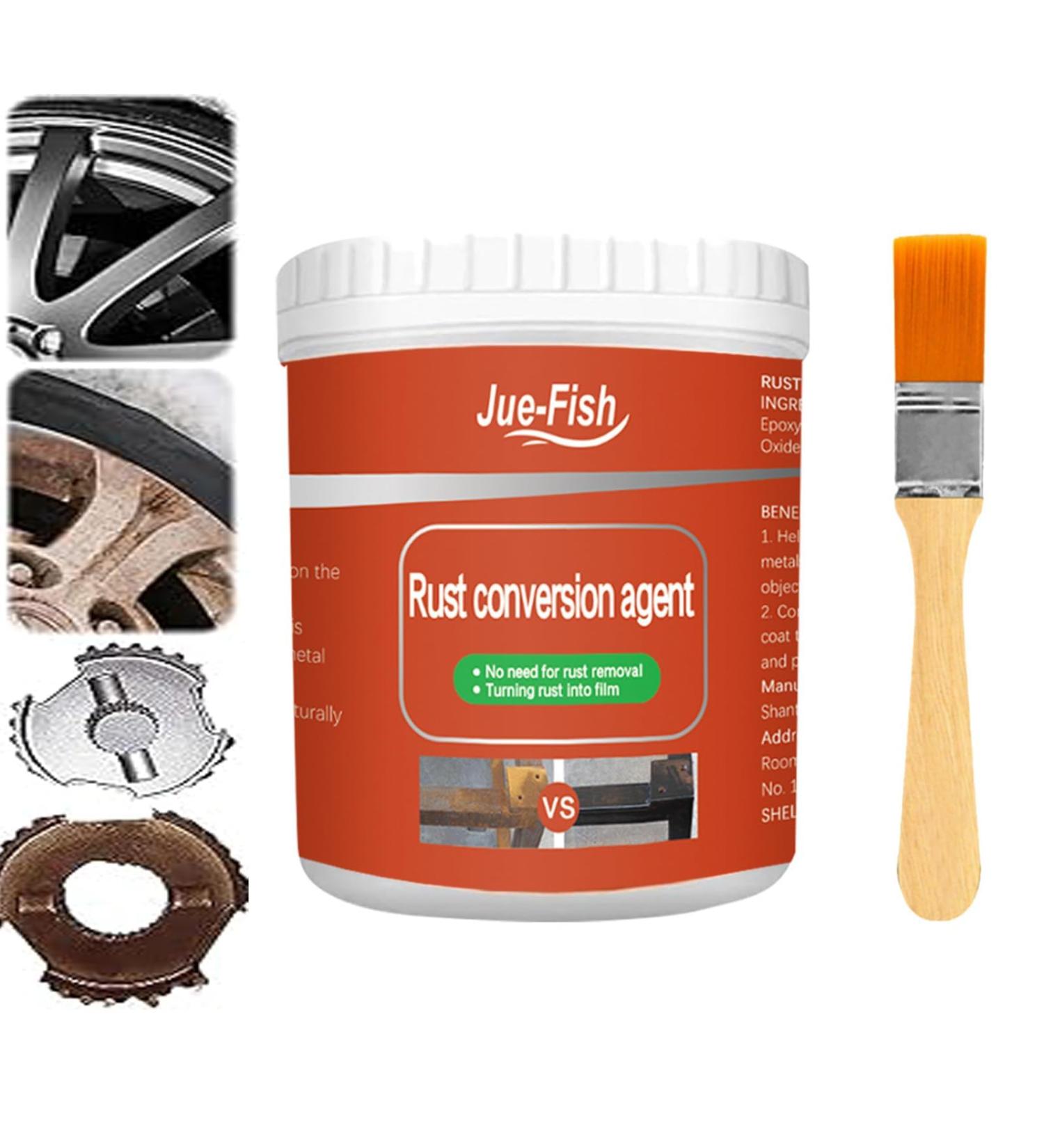 Rust Renovator Rust Conversion Agent Rust Remover for Metal Multi Purpose Anti-Rust Paint Rust Removal Converter Metallic Paint Long Lasting Protection - Buy Online on GoSupps.com