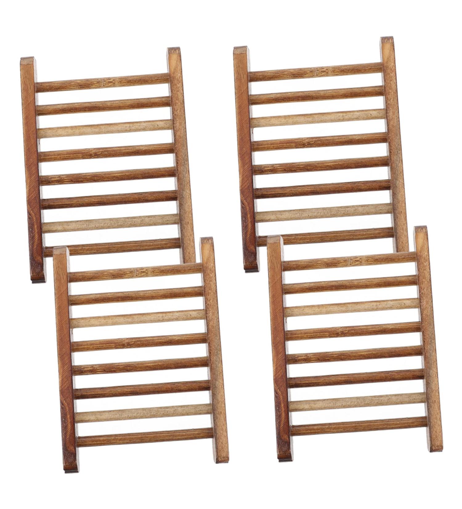 Ciieeo 20 Pcs Creative Soap Box Bathroom Storage Rack Drain Soap Holder Home Outdoor Travel Hollow Wooden Soap Rack (medium Natural Color Soap Rack) 4pcs Travel Soap Case Wood Tray - Buy Online on GoSupps.com