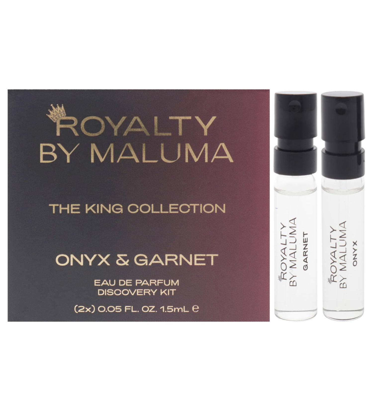 Kings for Men - 2 Pc Mini Gift Set 1.5ml Onyx EDP Spray 1.5ml Garnet EDP Spray - Buy Online on GoSupps.com