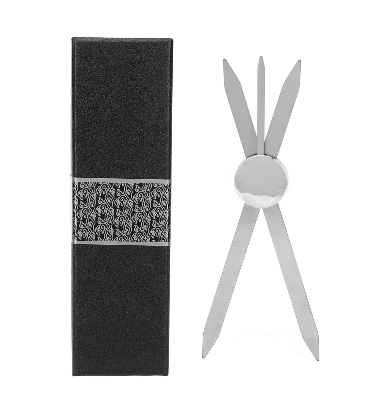 Sonew Adjustable Eyebrows Ruler | Stainless Steel Compass for Precision Makeup Measurement - International Shipping - Buy Online on GoSupps.com