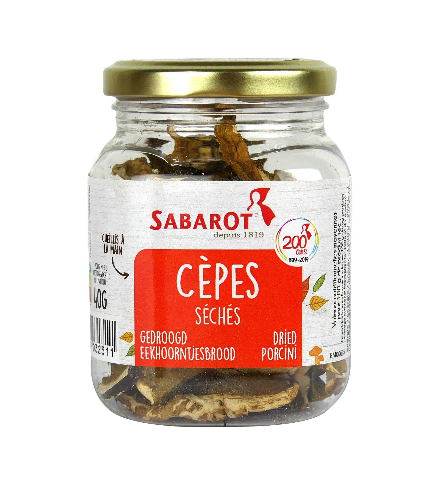 The Fat Goose Dried Wild Cepes / Porcini Mushrooms - Buy Online on GoSupps.com