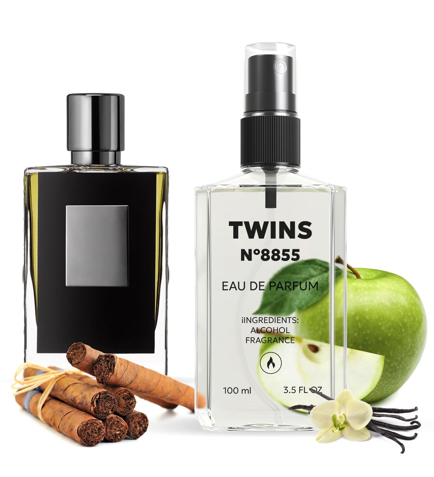 TWINS Impression of Smoking Hot | Unisex Perfume for Women and Men Eau de Parfum | No.8855 | 3.4 Fl Oz / 100 ml Kilian Smoking Hot Impression - Buy Online on GoSupps.com