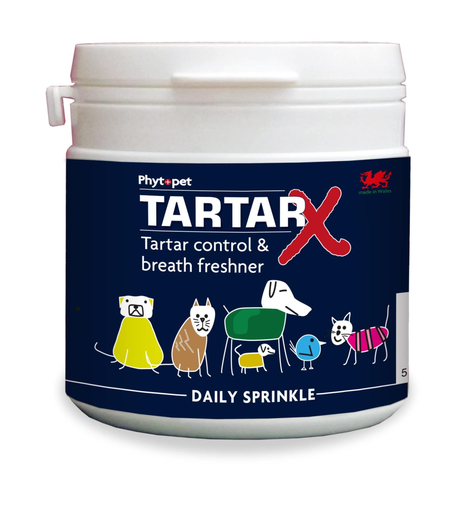 Phytopet TartarX | XL 300g | 100% Natural Herbal Remedy | Tartar Control Breath Freshener and Plaque Removal | For Dogs Cats & Horses 300 g (Pack of 1) - Buy Online on GoSupps.com