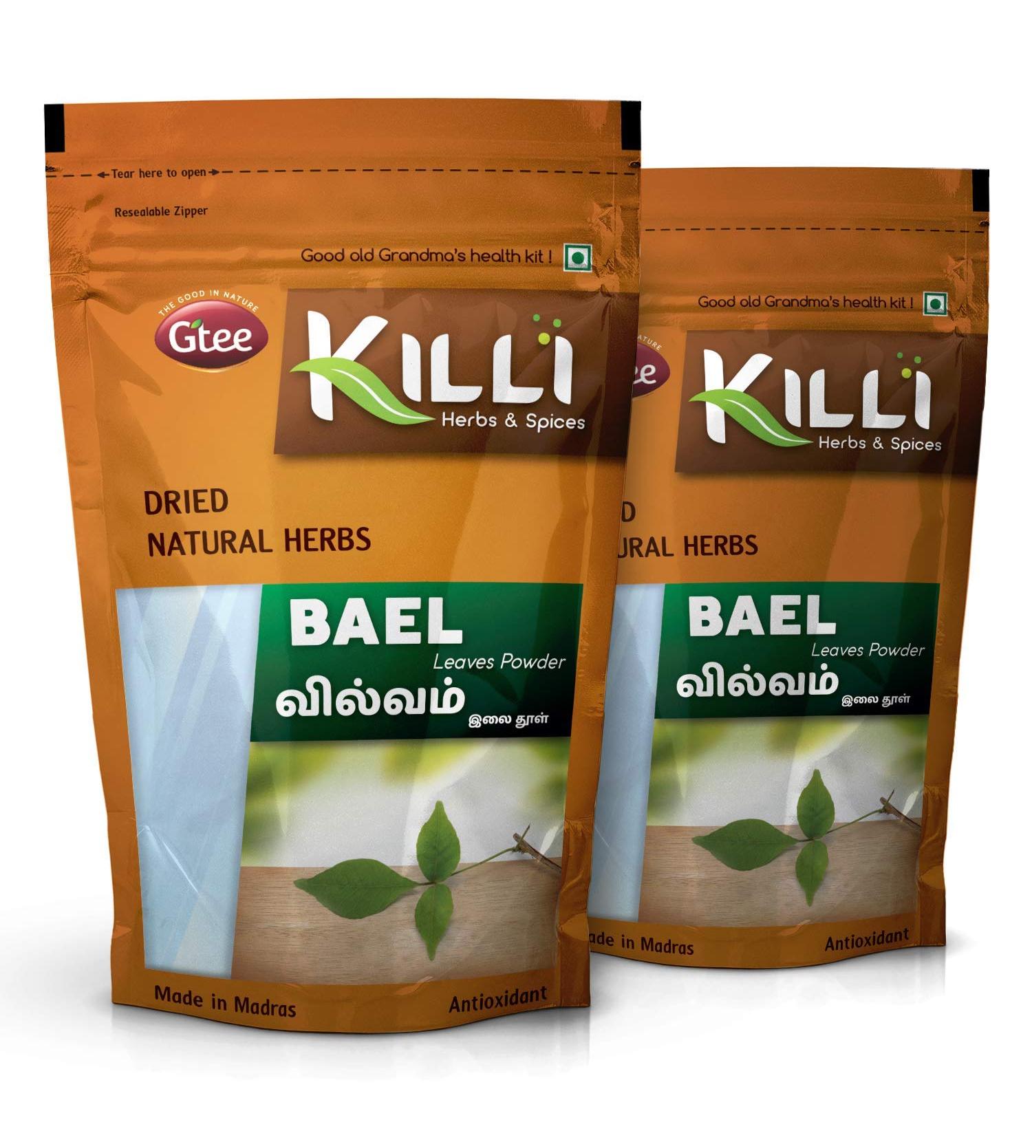Seelans Superstore KILLI Bael Leaves Powder - Vilvam Leaves Powder - 100g (2)