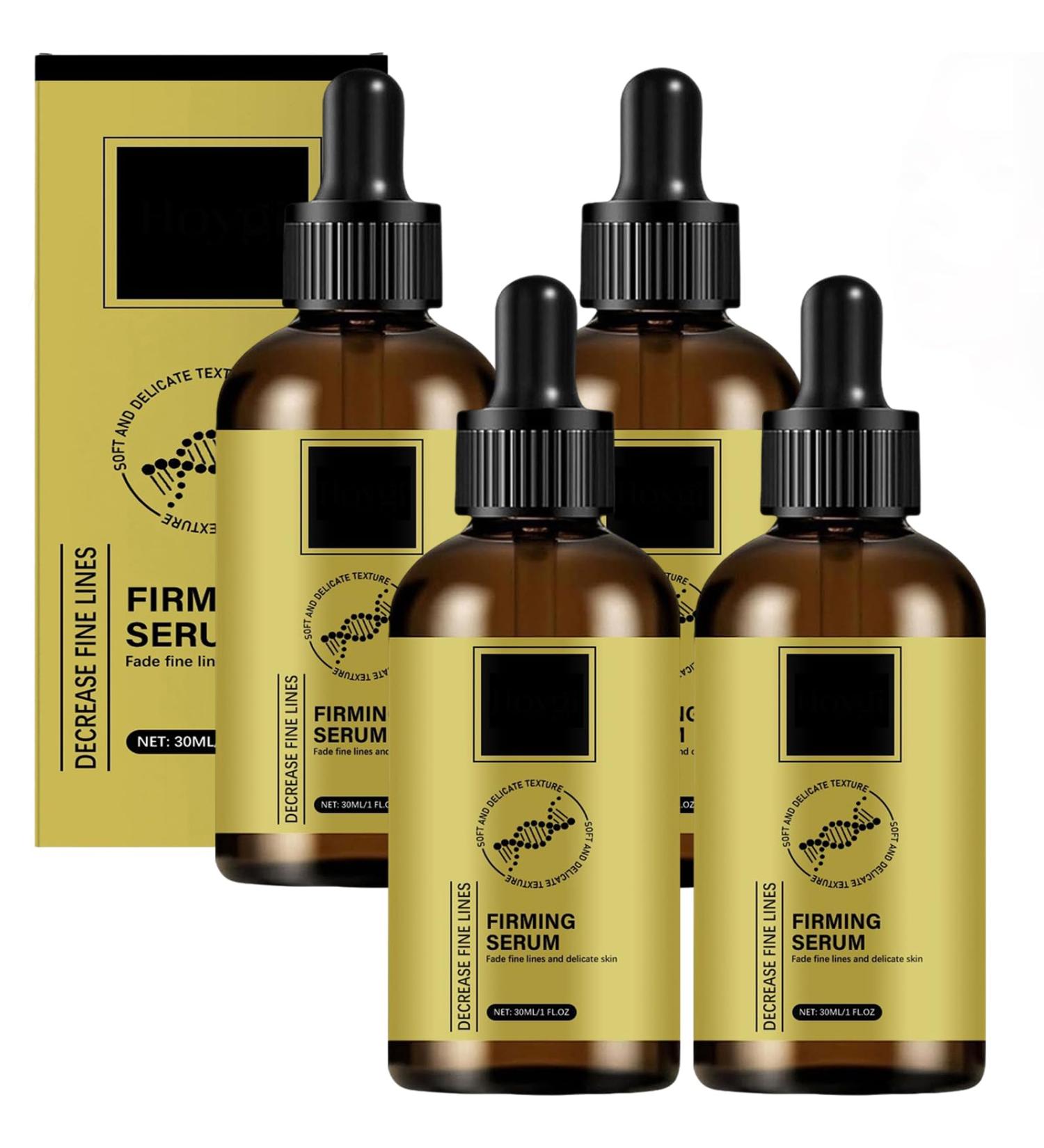  JASUBAI Anti-Wrinkle Firming Serum Firming & Anti-Wrinkle Reduce Fine Lines Hyaluronic Acid Deep Firming Serum Moisturizing Face (4 Pcs) - Buy Online on GoSupps.com
