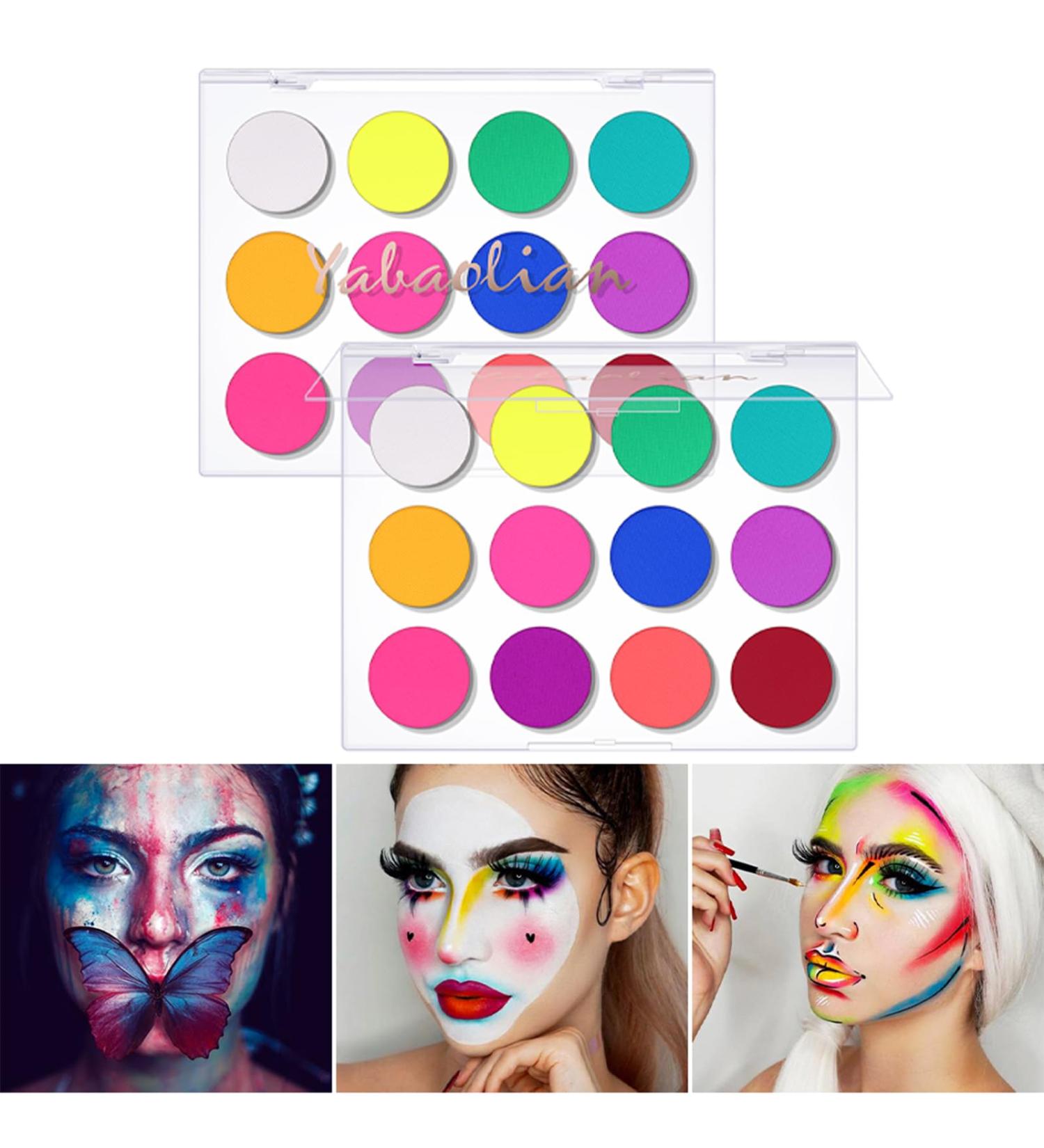  SOMGKIN 12 Colors Shimmer Matte Ultra Pigmented Eyeshadow Palette Matte Glitter Long Lasting Waterproof Palette Eyeshadow Palettes For Women (02) - Buy Online on GoSupps.com
