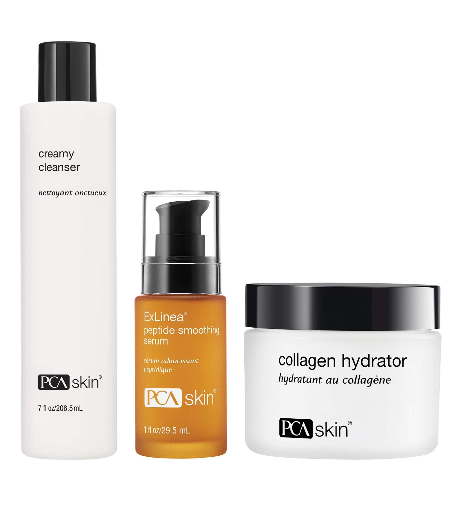 PCA SKIN Vitamin C&E Advanced Brightening Treatment & Hyaluronic Acid Boosting Serum Bundle - Anti Aging Treatment for Dark Spots Discoloration Skin Damage Fine Lines & Wrinkles - Buy Online on GoSupps.com