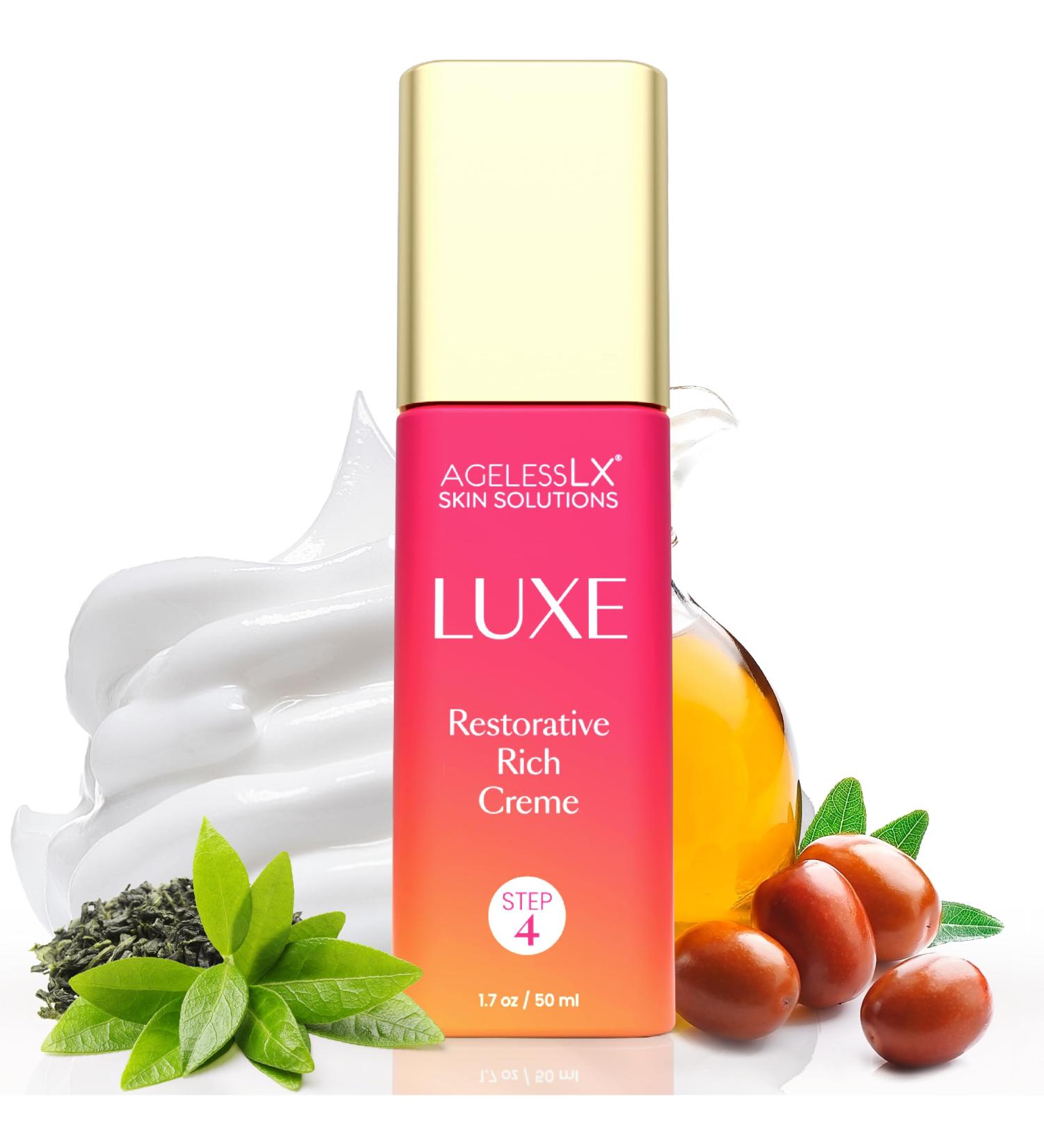 Restorative Anti Aging Face Cream - Deep Hydrating Face Moisturizer for Women and Men - with Murumuru Butter Squalane Green Tea - Hyaluronic Acid Cream - Firming Anti Wrinkle for Dry Skin 50 mL - Buy Online on GoSupps.com