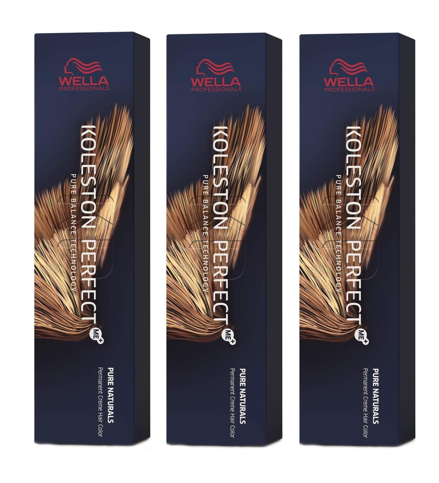 3er Wella Koleston Perfect ME+ 2/0 Black 60 ml Black 60 ml (pack of 3)