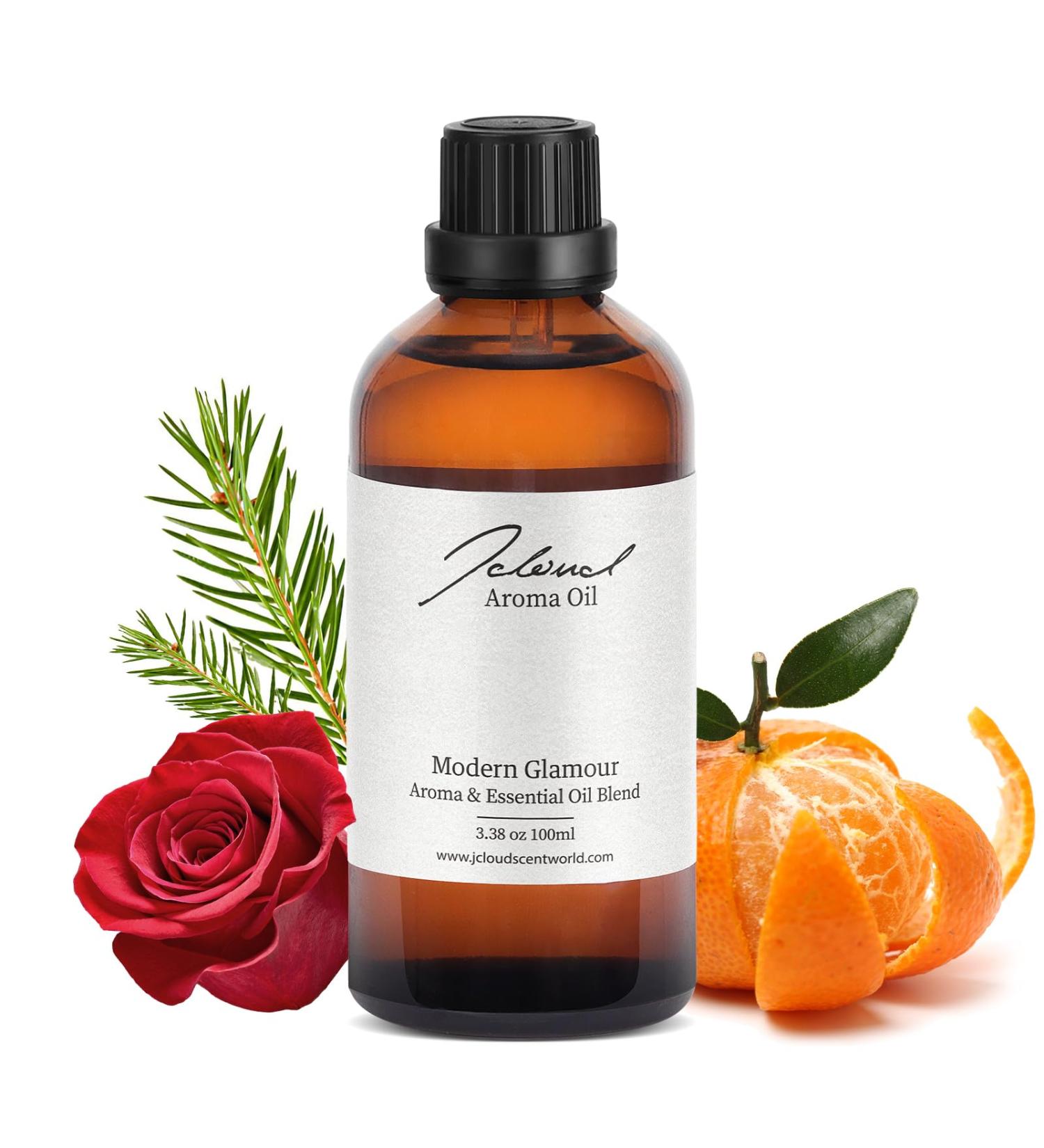 JCLOUD Hotel Diffuser Oil Inspired by W Hotel Scent Citrus Rose & Cedar Modern Glamour Essential Oil Luxury Long Lasting Aromatherapy Fragrance in Glass Bottle 100mL Modern Glamour Inspired By W Hotel - Buy Online on GoSupps.com