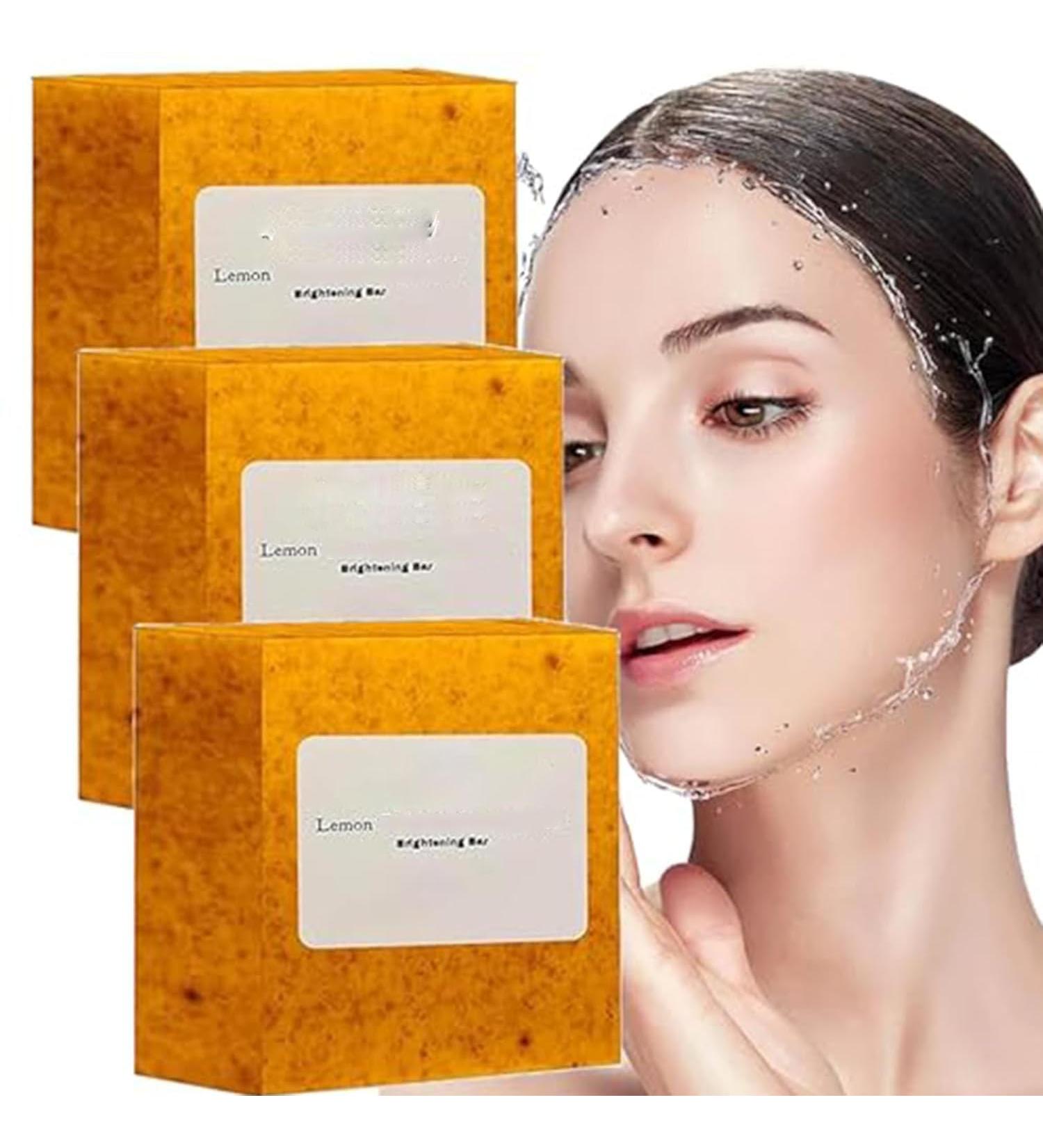 Buy Honey Lemon Turmeric Soap Bar - Nourishing Face & Body Cleanser | International Shipping Available - Buy Online on GoSupps.com