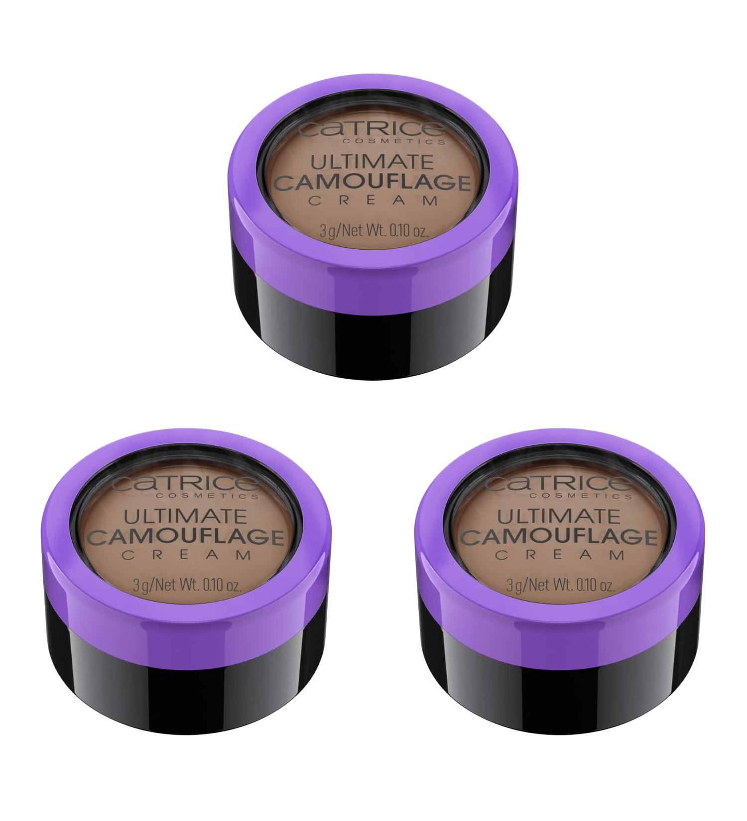 Catrice Ultimate Camouflage Cream - 3-Pack Concealer (3x3g) - Non-Comedogenic Brown No. 090 Espresso Beige | International Shipping Available - Buy Online on GoSupps.com