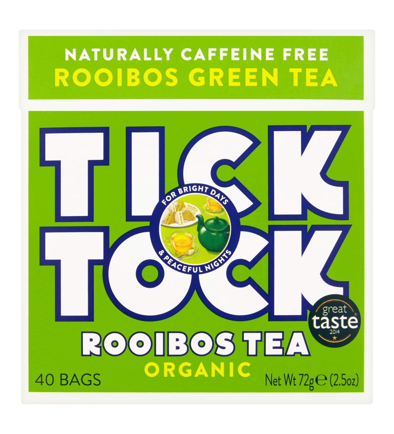 Tick Tock th vert biologique sac de 40 - Buy Online on GoSupps.com
