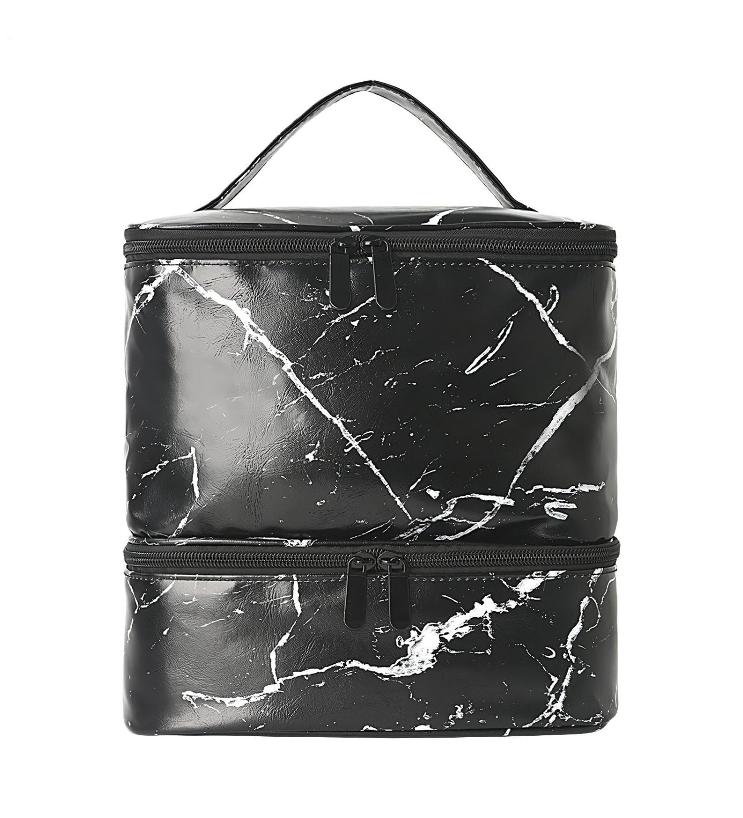 Sac de Ongles tui de d'ongle - Sac de Rangement de manucure Double capacit lumi re l g re de Lampe de Voyage Portable Fourniture pour Amis Noir riferimento Alla - Buy Online on GoSupps.com