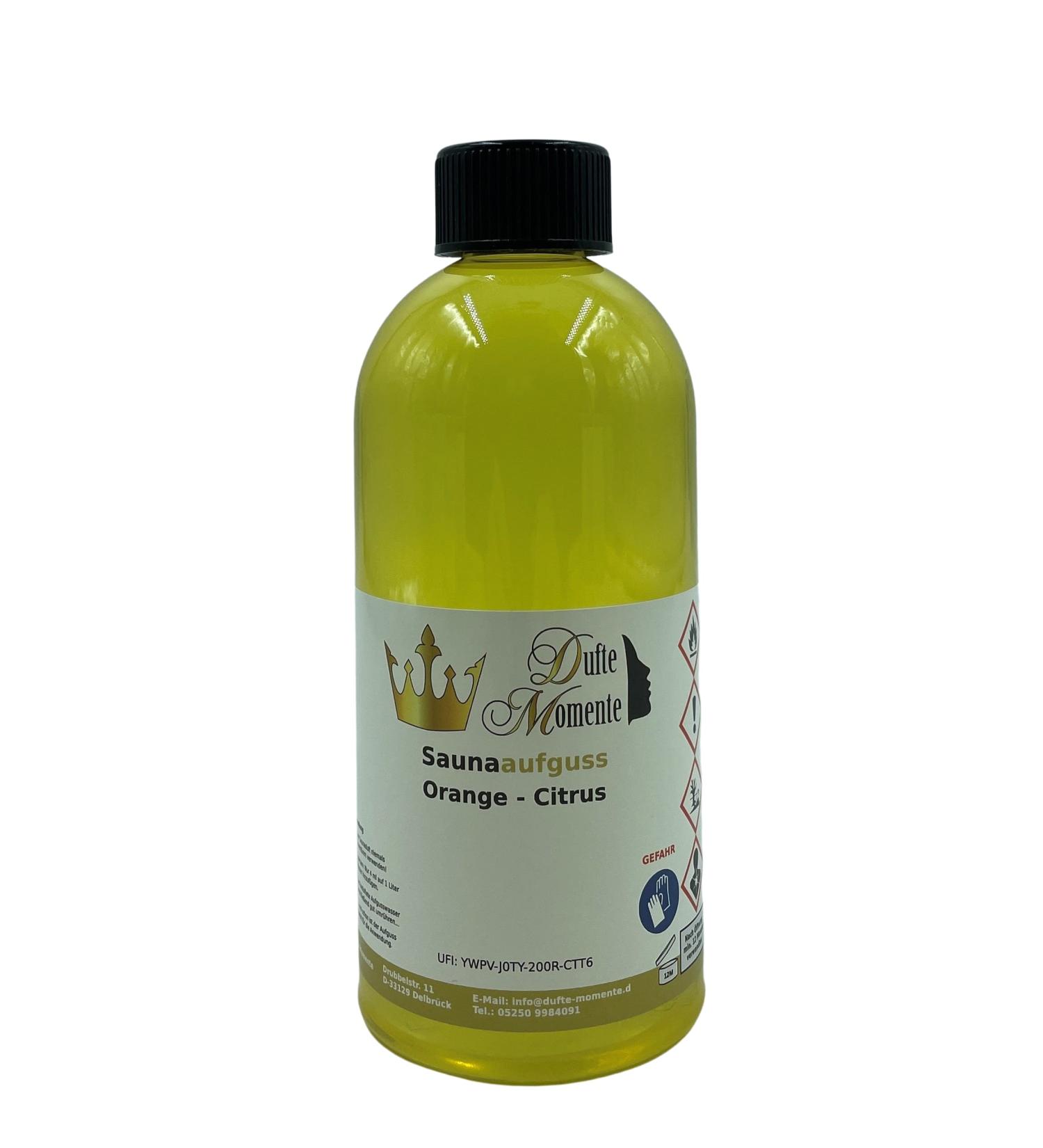 Small Moments Sauna Infusion Concentrate - Orange Citrus 500ml | Drip Closure & Child Lock | International Shipping - Buy Online on GoSupps.com