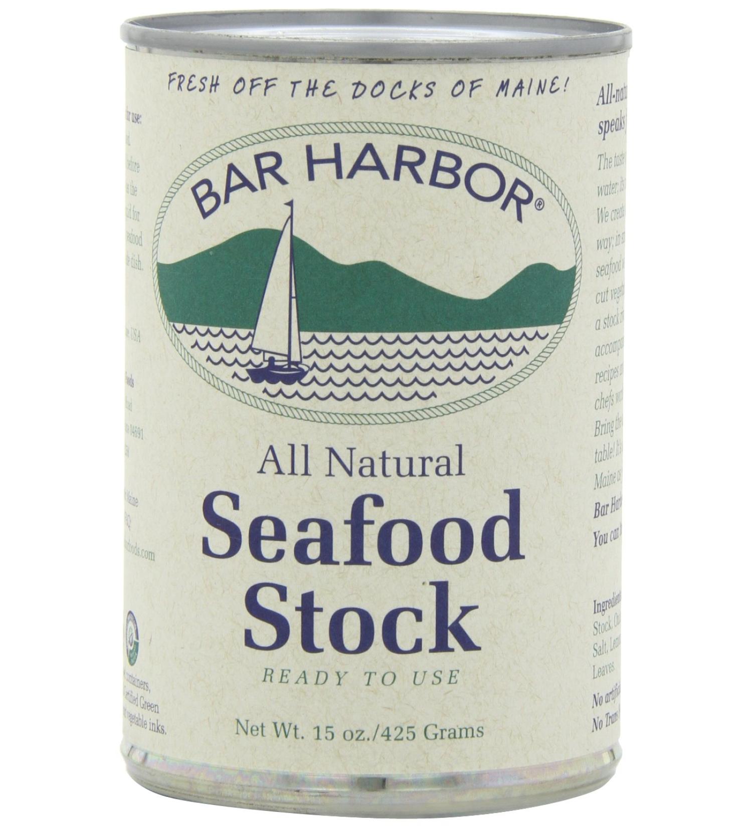 Bar Harbor Stock Seafood 14.5oz (Pack of 6) - Premium Quality Seafood Broth - Buy Online on GoSupps.com