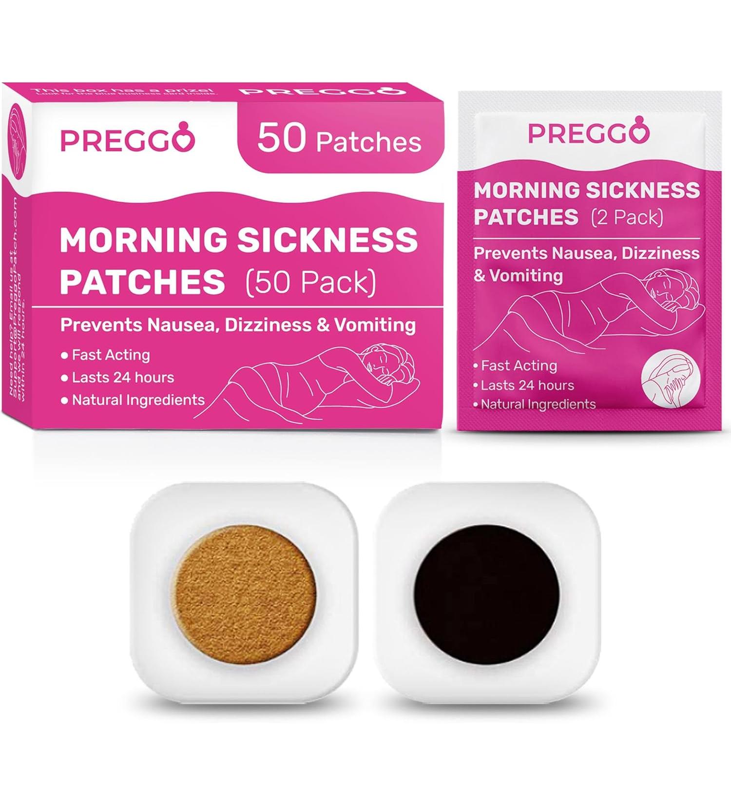 Preggo Morning Sickness Relief Patches - Pack of 50 - Buy Online on GoSupps.com