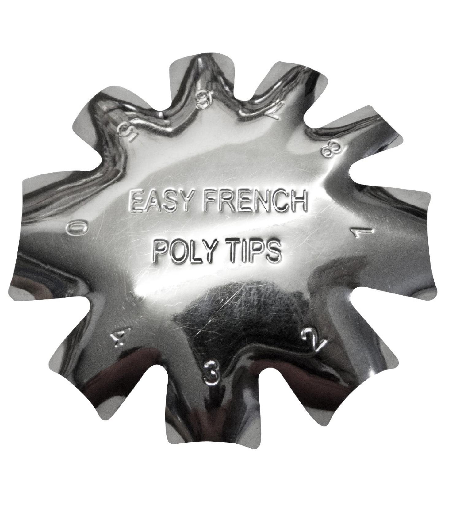 Poly Tips Edge French StencilTrimmer Smile Line Acrylic Modelling