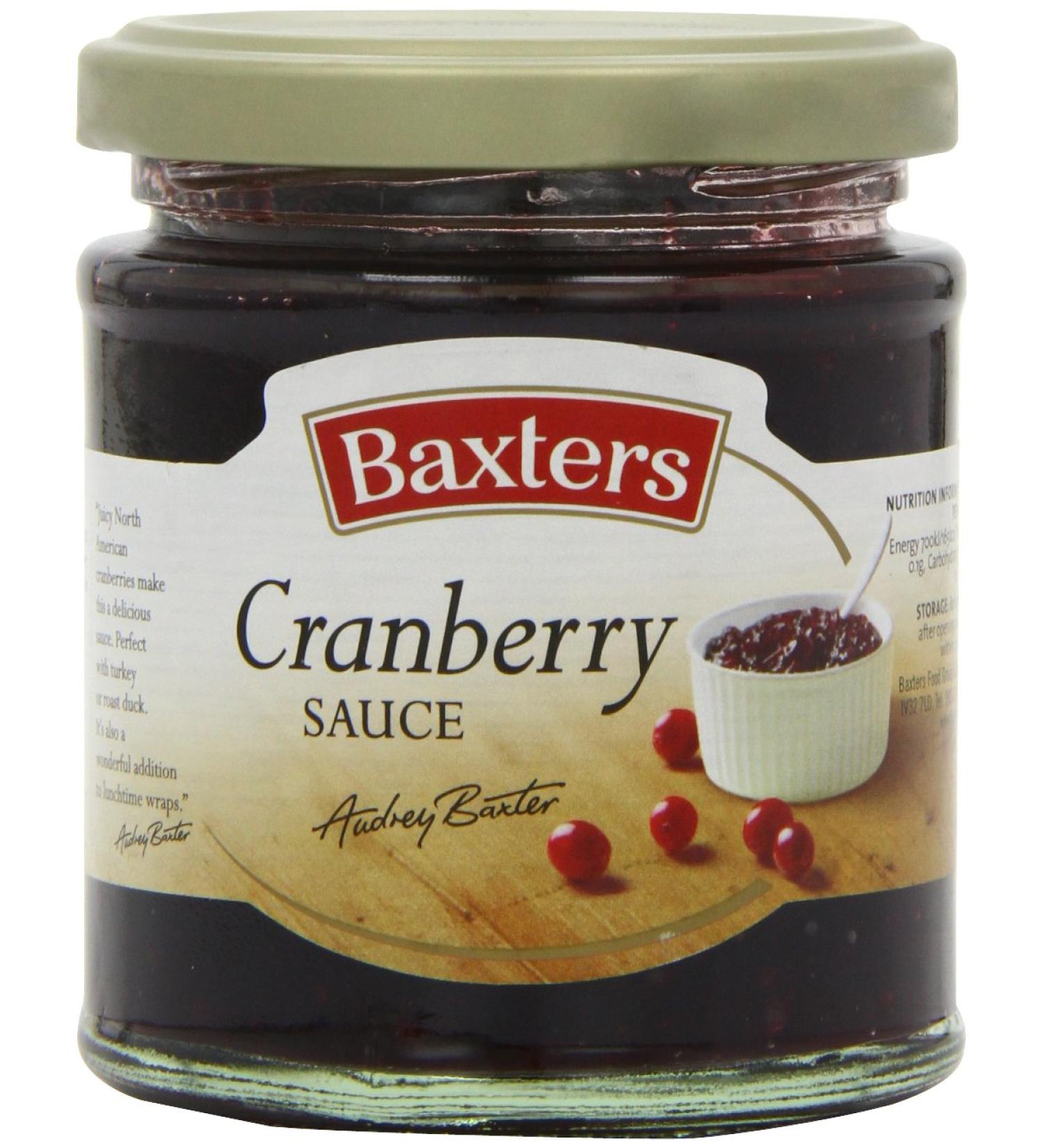 Baxters Cranberry Sauce 210g (Pack of 12) - Buy Online on GoSupps.com