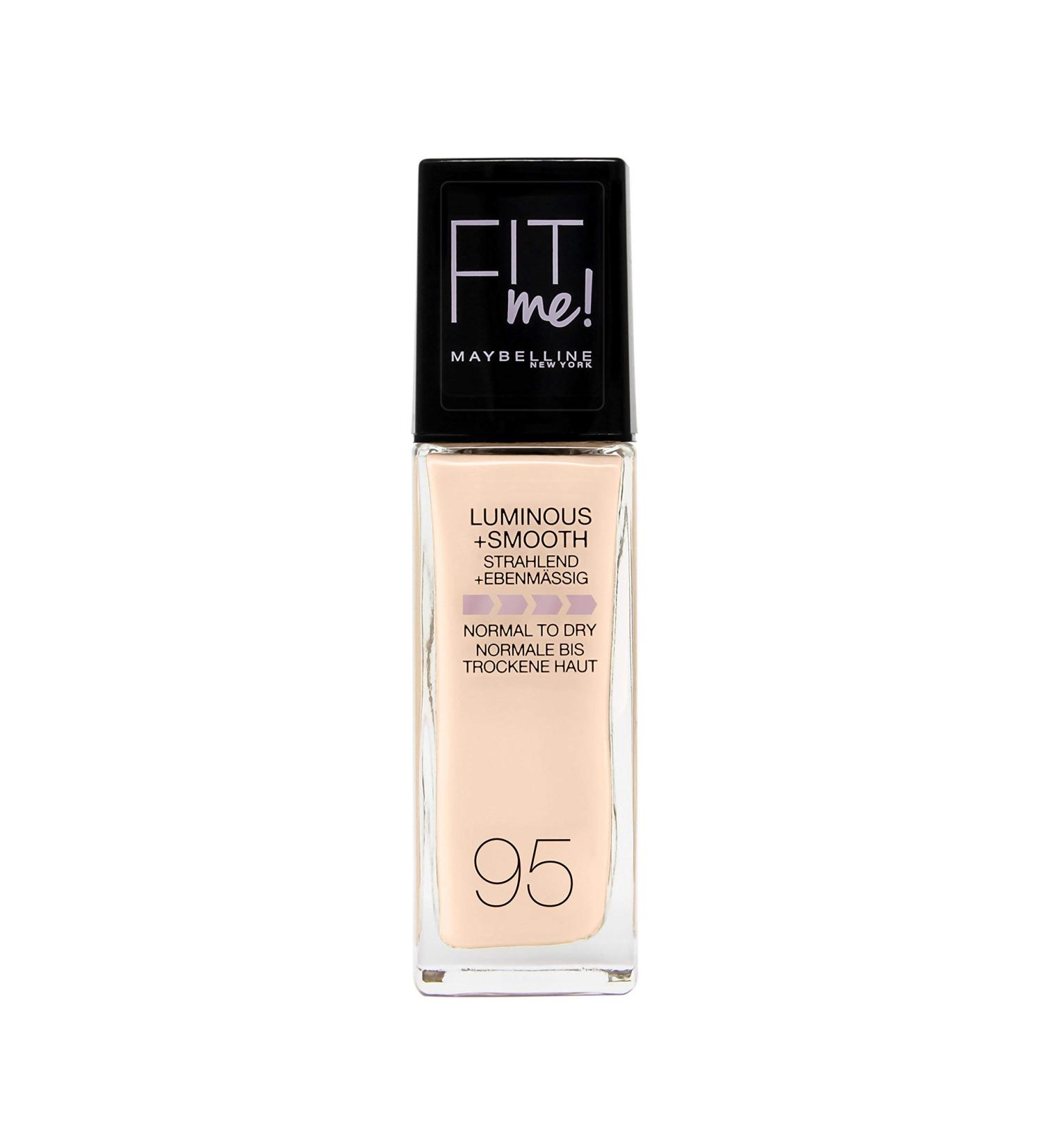 Buy Maybelline Fit Me! Foundation SPF18 - Flawless Skin for All Skin Types No. 95 Fair Porcelain 30ml - International Shipping Available - Buy Online on GoSupps.com
