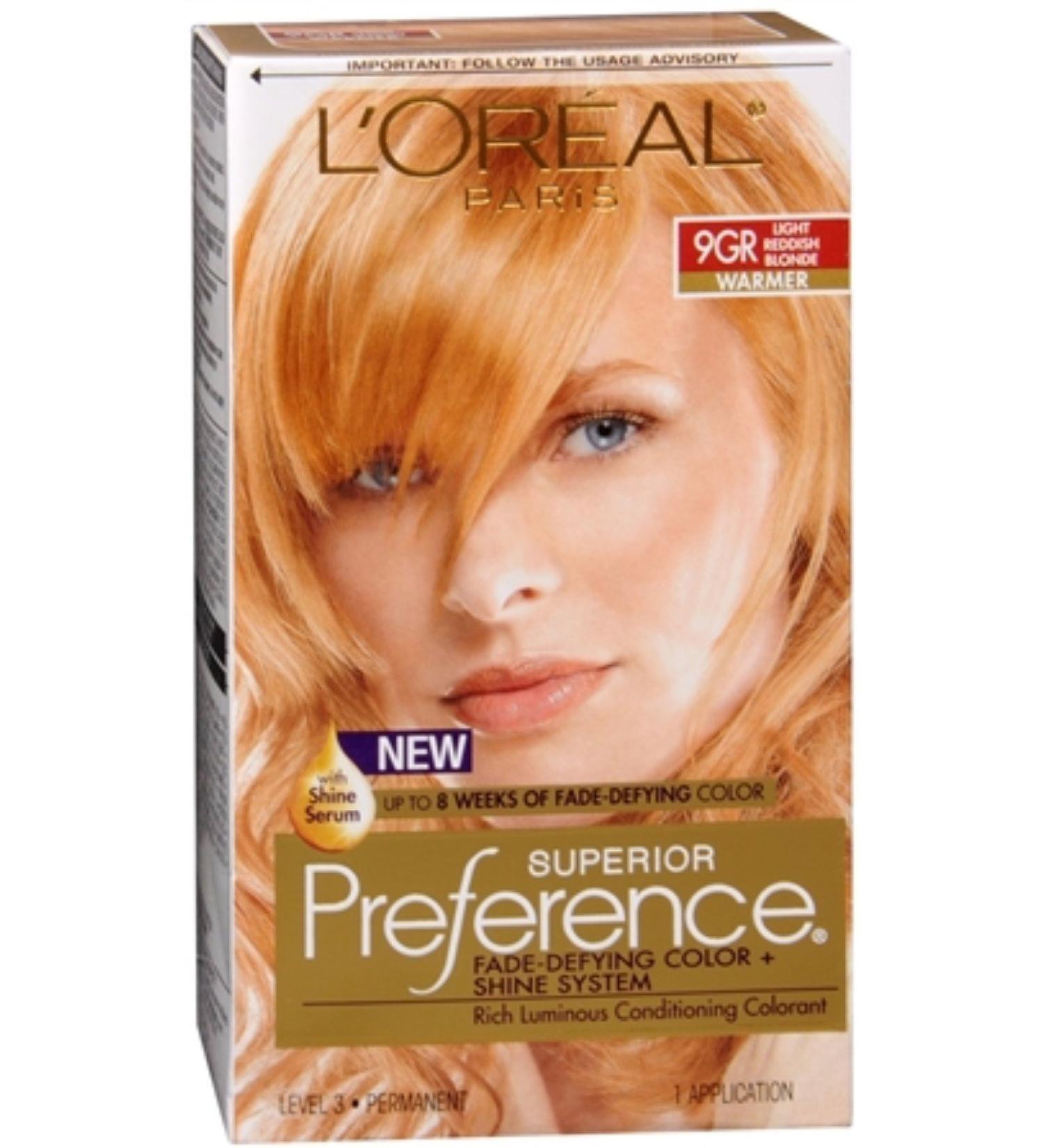 L'Oreal Superior Preference - 9GR Light Reddish Blonde (Warmer) 1 Each (Pack of 3)