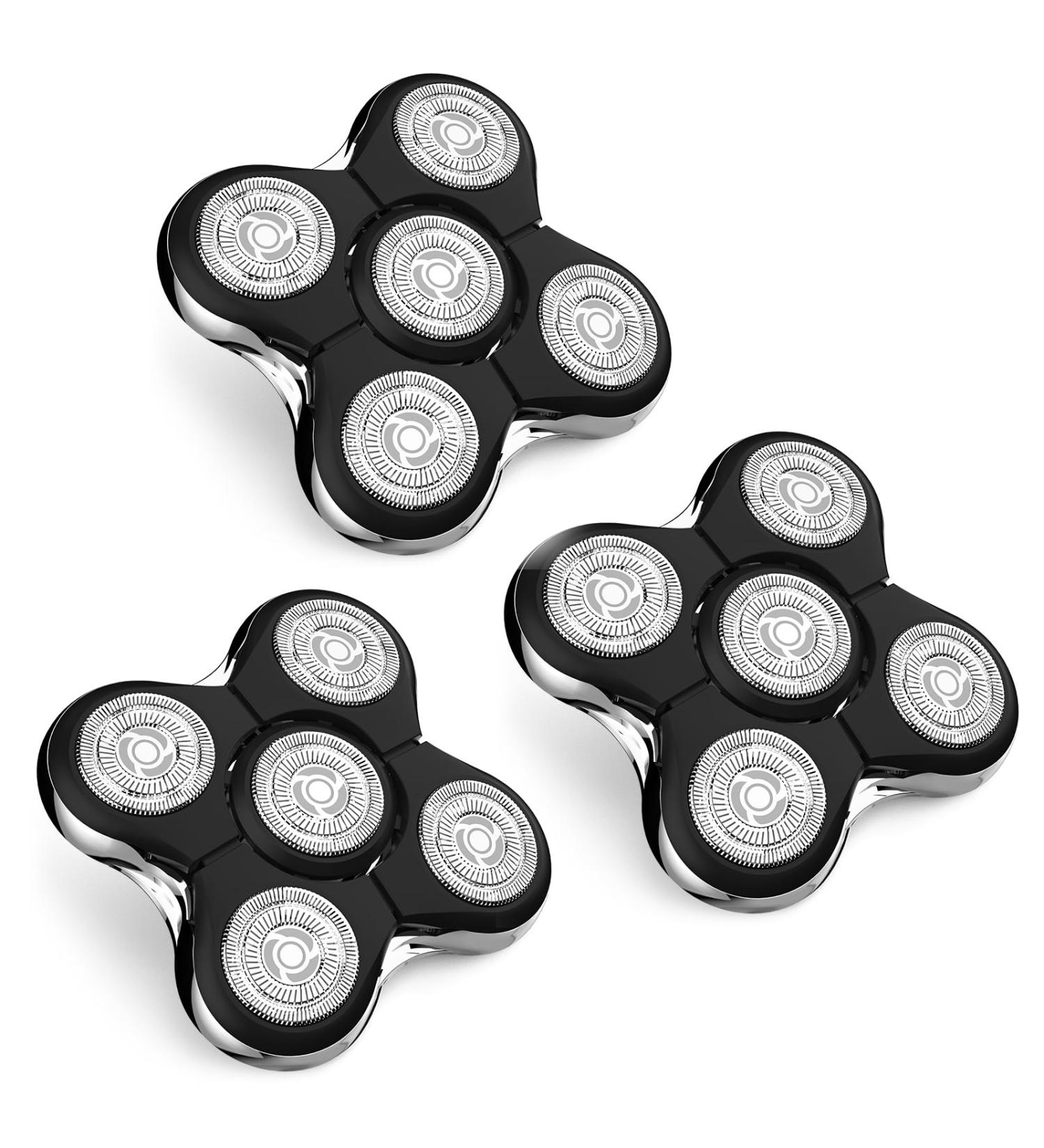 Shaver Replacement Head for Remington Balder Pro SPR-XR7000 | 3-Pack Flexible Stainless Steel Blades - Sharp & Fresh - Buy Online on GoSupps.com