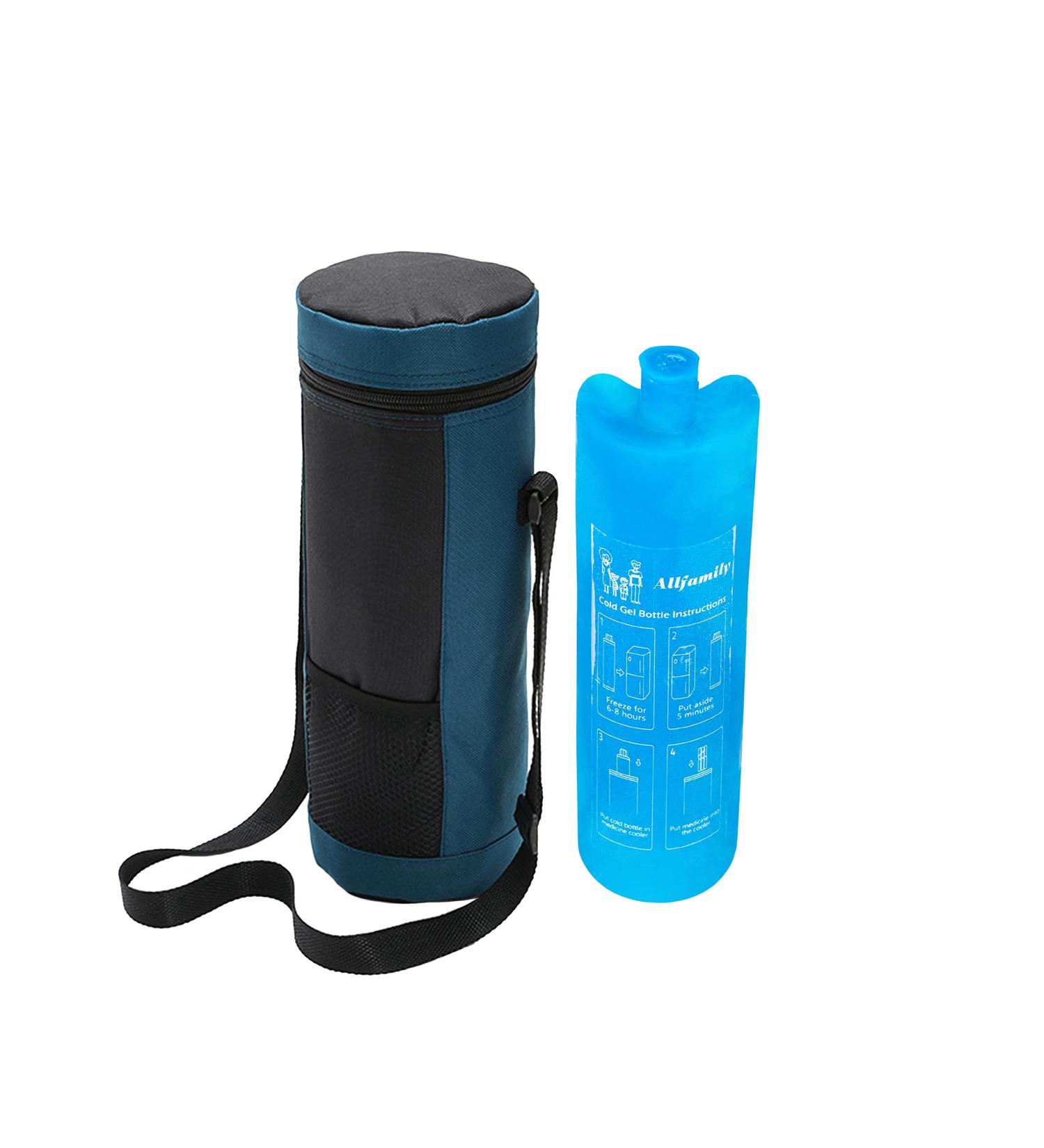 4ALLFAMILY Soft Case Diabetic Insulin Travel Cooler - Portable Medicine Kit for Diabetes - TSA Approved Storage Case (Red/Blue) - Buy Online on GoSupps.com