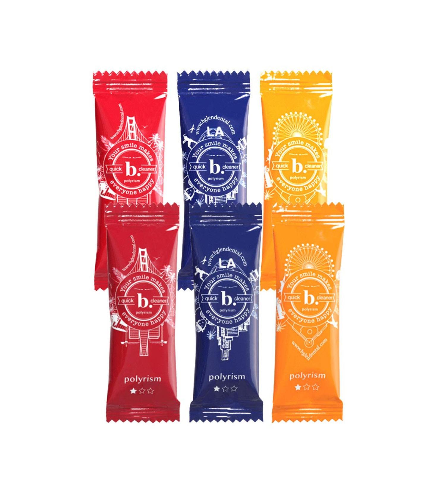 B.glen Dental Tooth Whitening Sponge (6pcs) | Removes Red Wine, Coffee, Tea & Tobacco Stains | Enamel-Safe - Buy Online on GoSupps.com