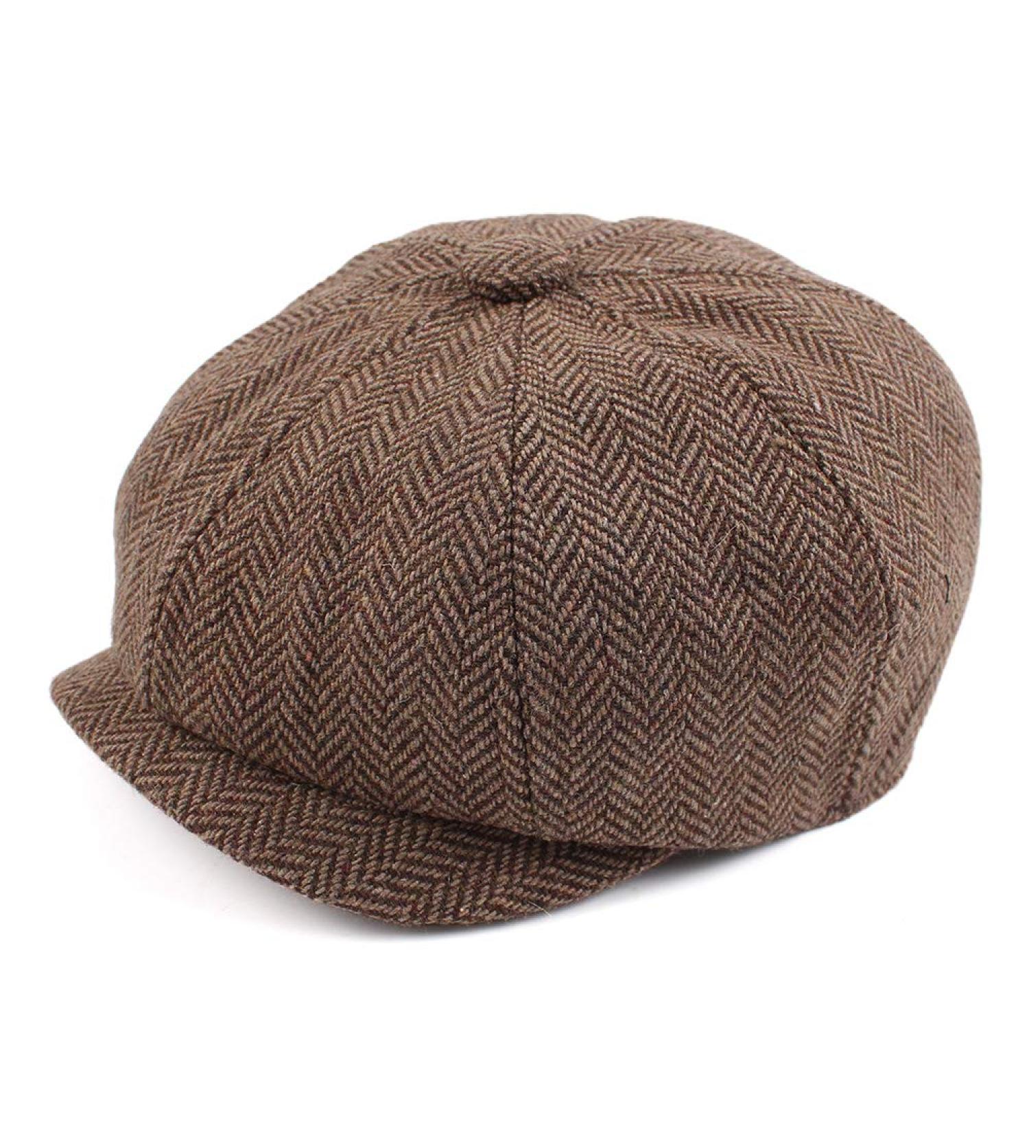 Pesaat Newsboy Cap for Toddler Boys | Vintage Tweed Driver Cap for Kids | Coffee | 2-5 Y, 4-7 Y - Buy Online on GoSupps.com
