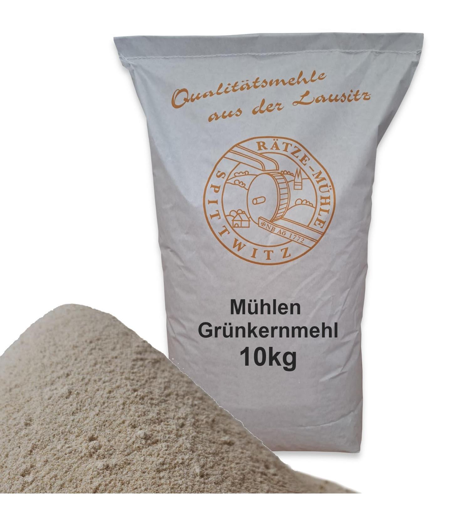 Buy Mills Green Spelt Flour 10kg - Freshly Ground Quality Grain from R tze Mill - International Shipping Available - Buy Online on GoSupps.com
