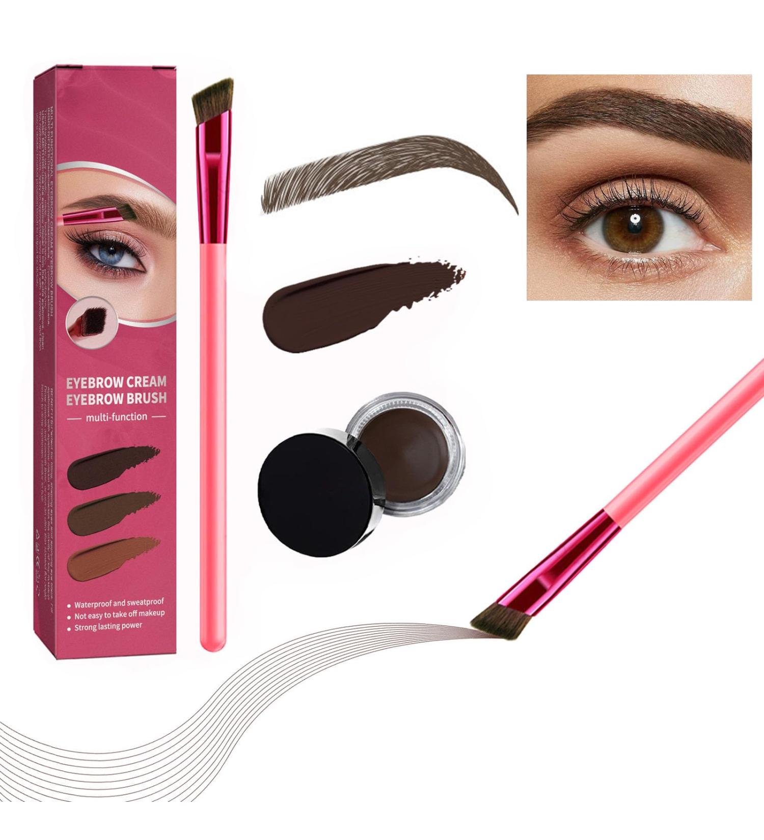 Nimecal Eyebrow Nimecal Eyebrow Gel Nimecal Home Eyebrow Care Kit 4D Laminated Anjoize 4D Laminated Brow Grooming Kit Multifunction Eyebrow Brush With Waterproof Eyebrow Gel (Taupe) - Buy Online on GoSupps.com