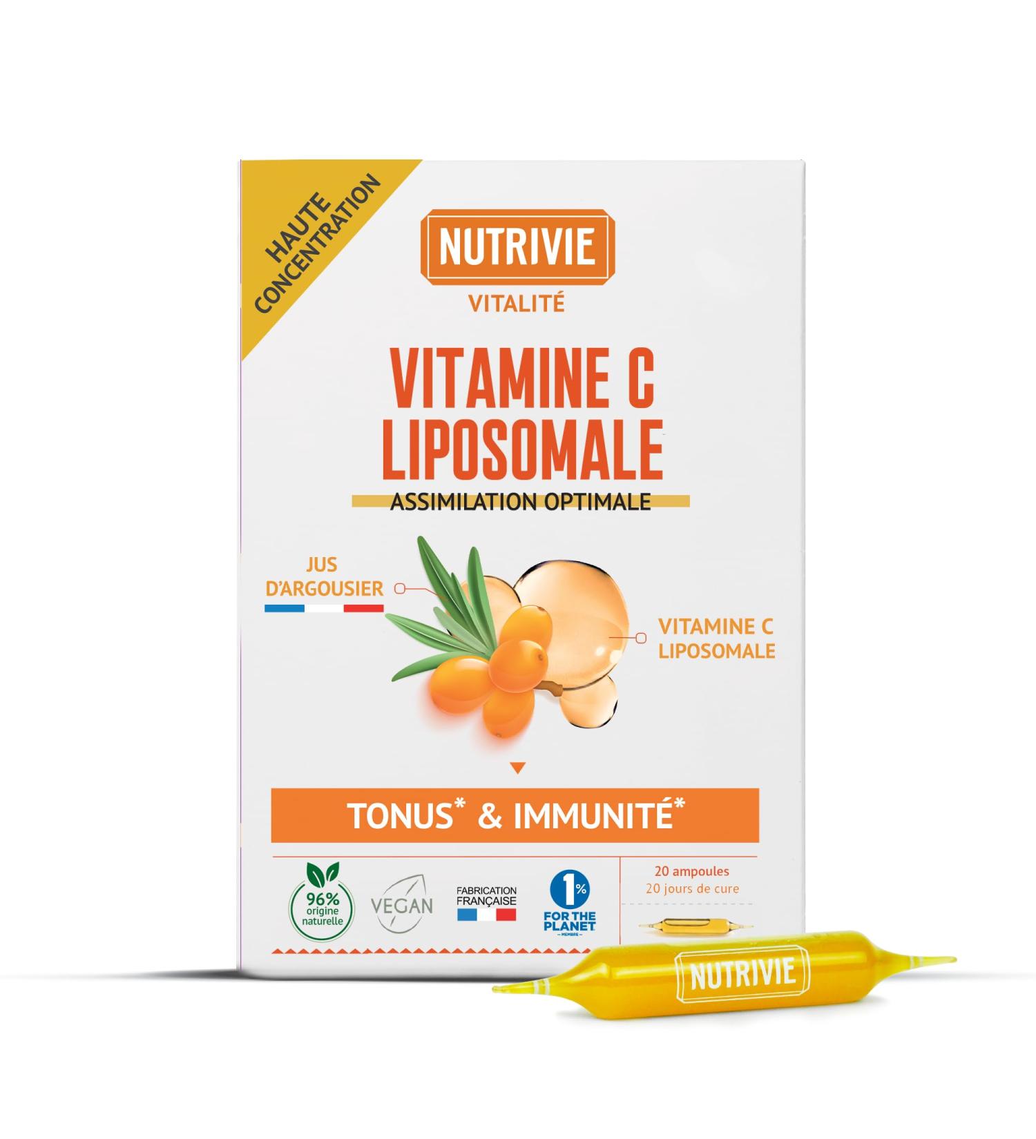 Ampoules Vitamine C Liposomale - Buy Online on GoSupps.com