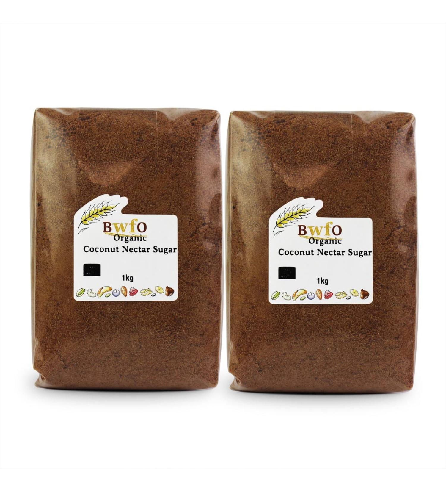 Organic Coconut Nectar Sugar 2kg (BWFO) 2 kg (Pack of 1)