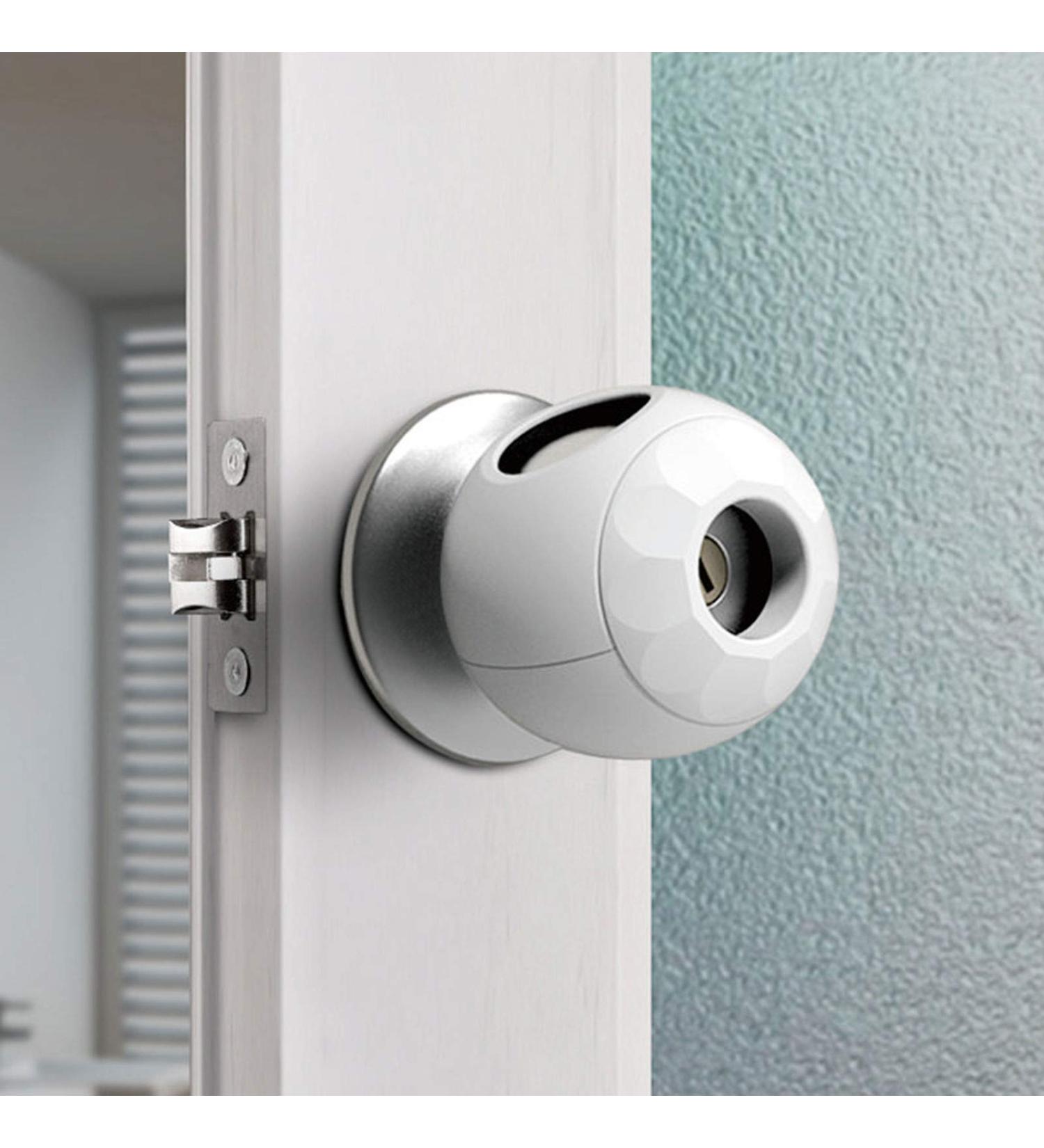 Childproof Door Knob Covers - 6 Pack Babyproof Door Locks for Child Safety by AILUOQI - Buy Online on GoSupps.com
