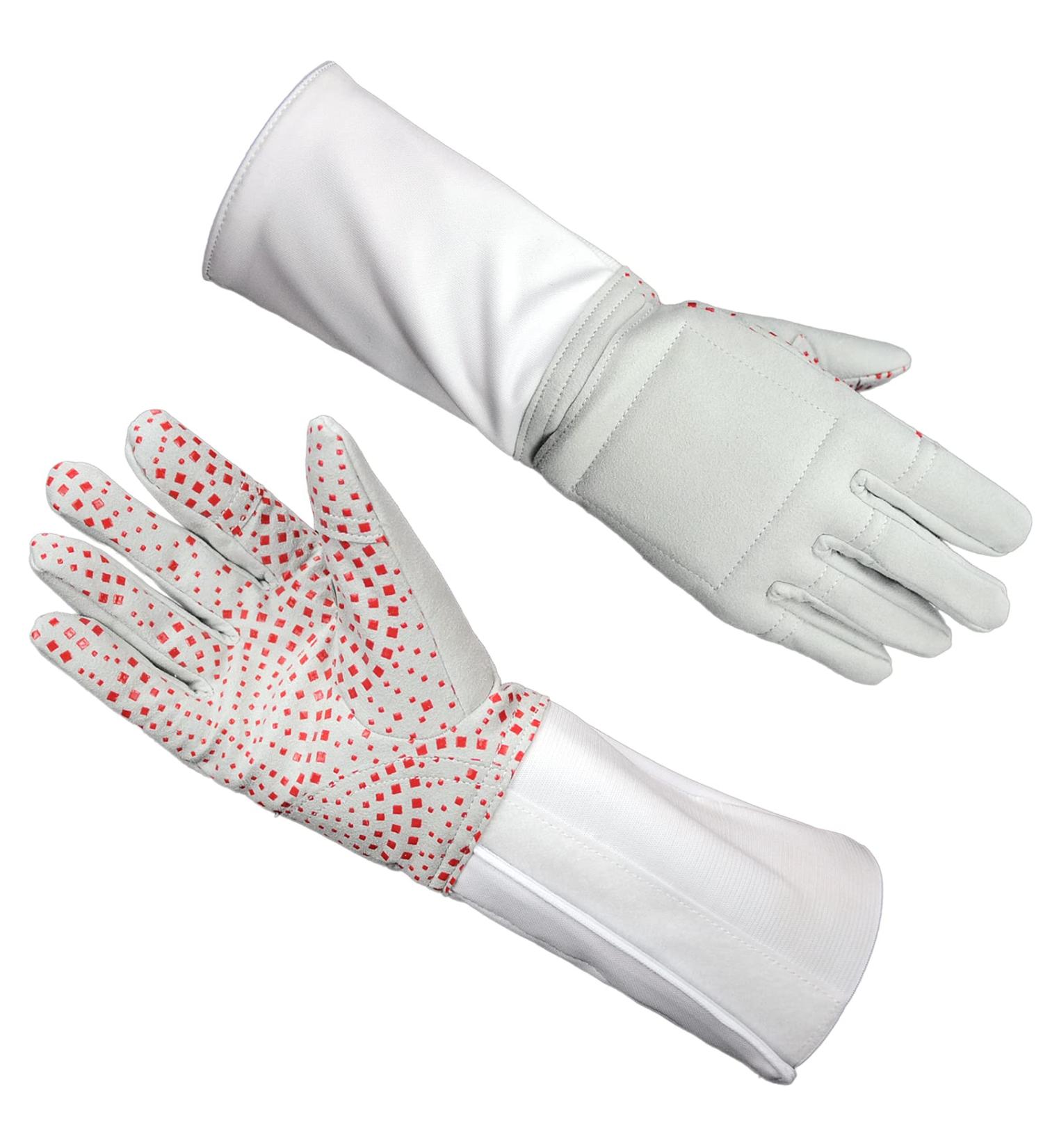 ThreeWOT Washable Fencing Glove with Silicone Non-Slip Particles - Professional Gloves for Foil, Epee, and Sabre - Size 8.5 - Buy Online on GoSupps.com