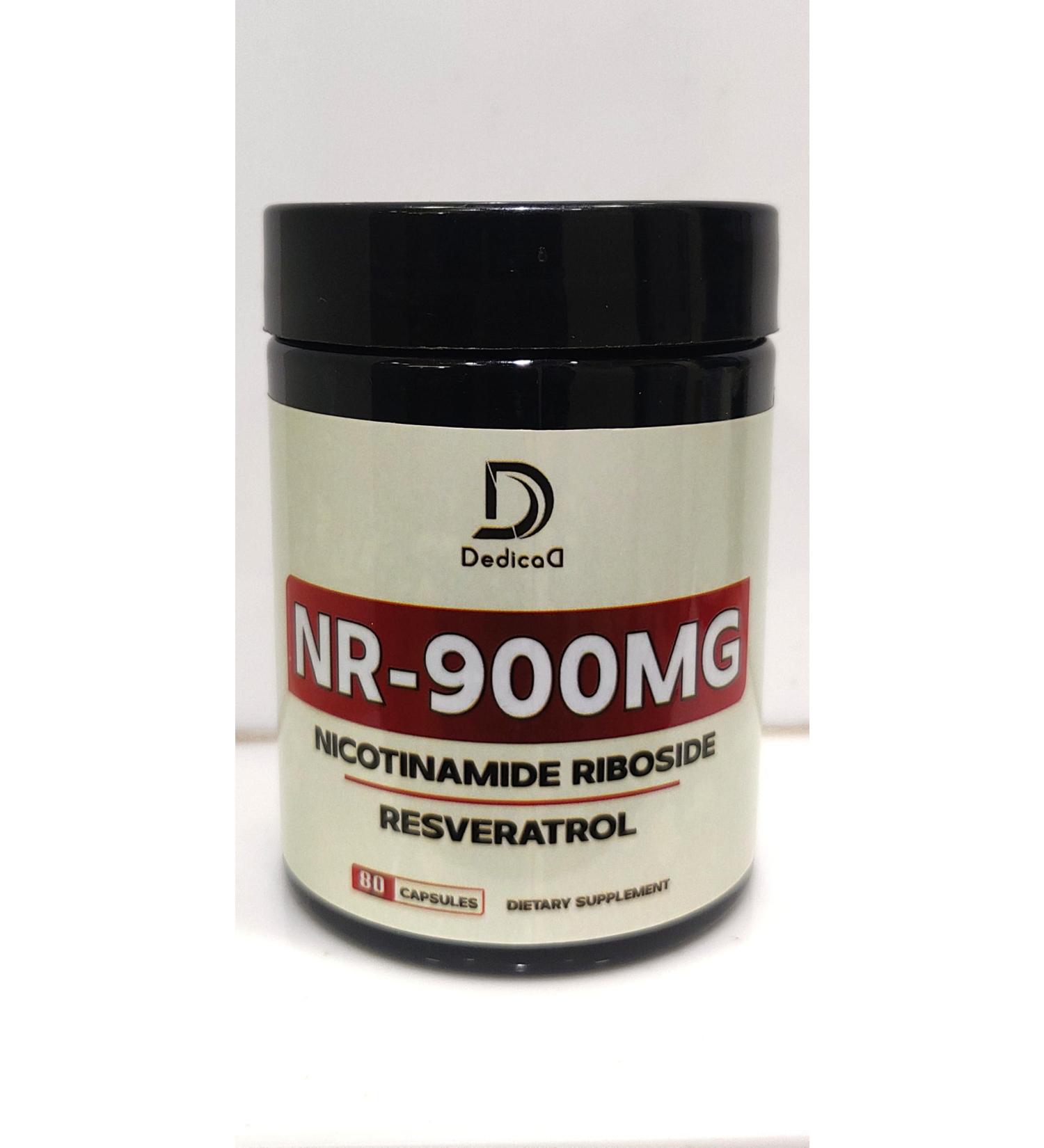 DEDICAD NAD Nicotinamide Riboside Resveratrol Plus Resveratrol - 80 Capsules - Buy Online on GoSupps.com