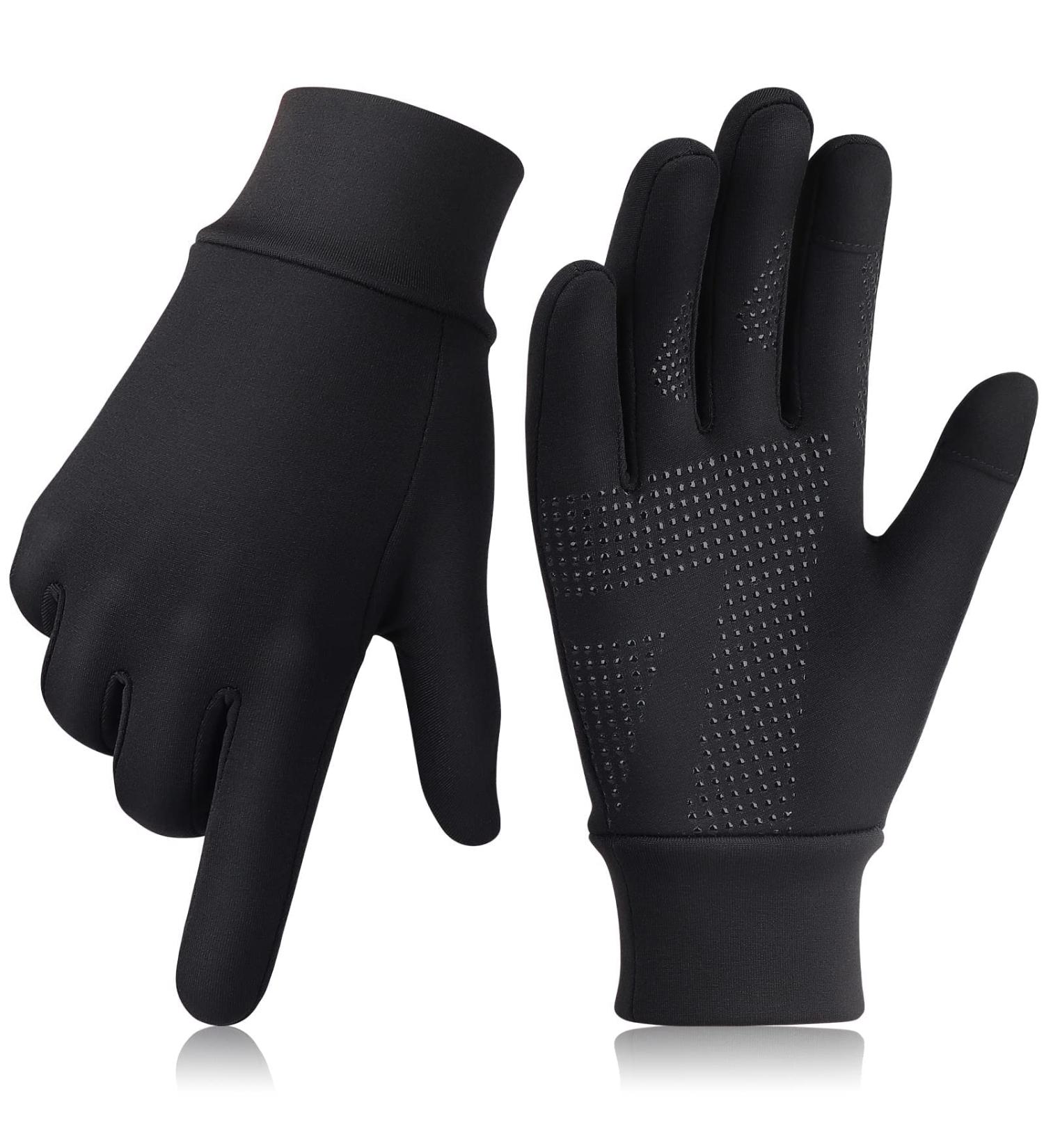 Hasagei Touchscreen Running Gloves | Warm Windproof Fleece Sport Gloves for Men & Women - Outdoor Winter Gear - Buy Online on GoSupps.com