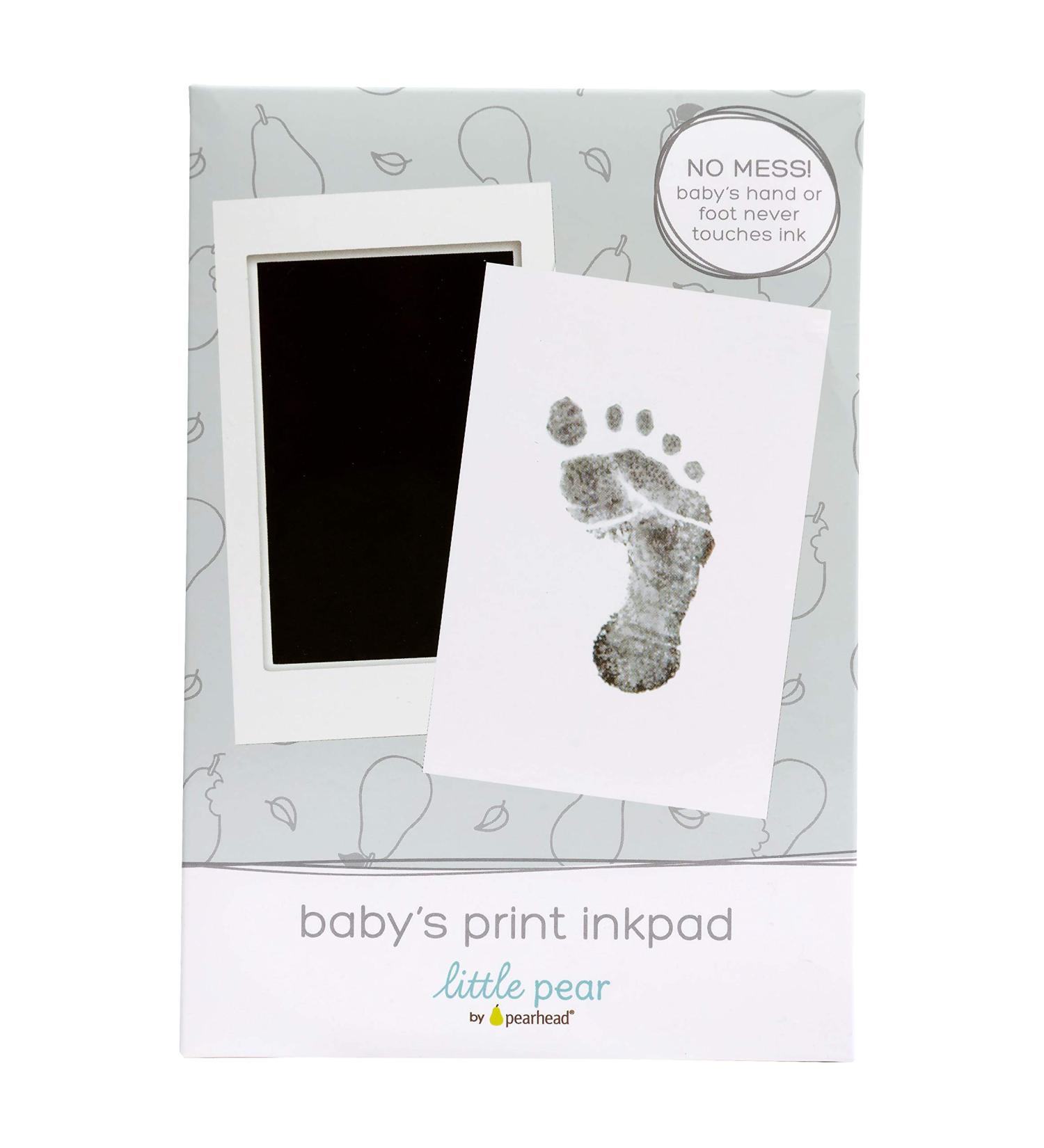 Little Pear Clean-Touch Babyprint Ink Pad - No Touch Black Ink Pad for Baby's Memories - Buy Online on GoSupps.com