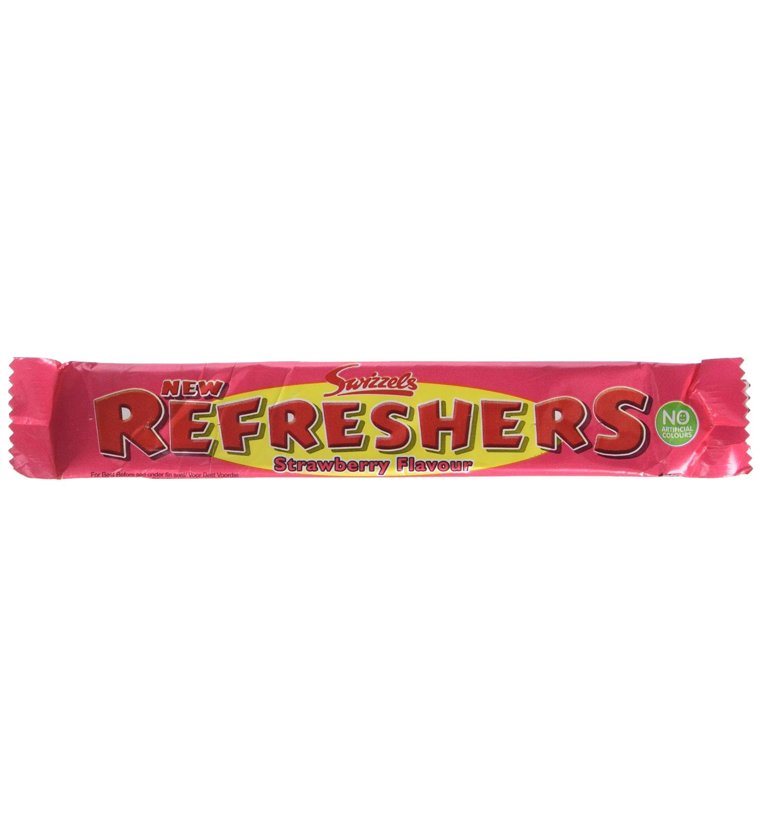 Refresher Bar Strawberry x20 Bars - Buy Online on GoSupps.com