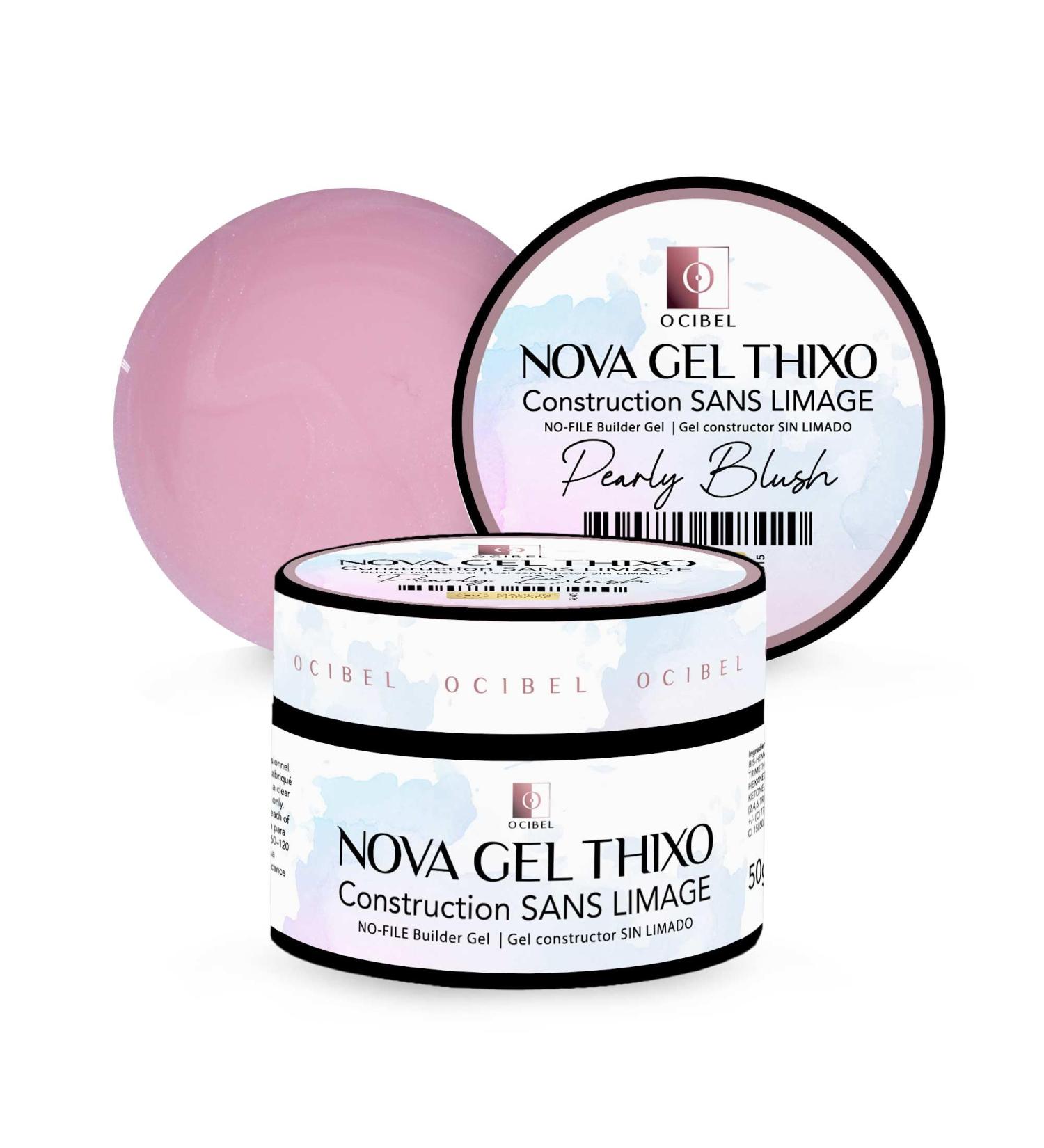  OCIBEL Thixo Building Gel 50g - TPO & HEMA Free - Pearly Blush - Buy Online on GoSupps.com