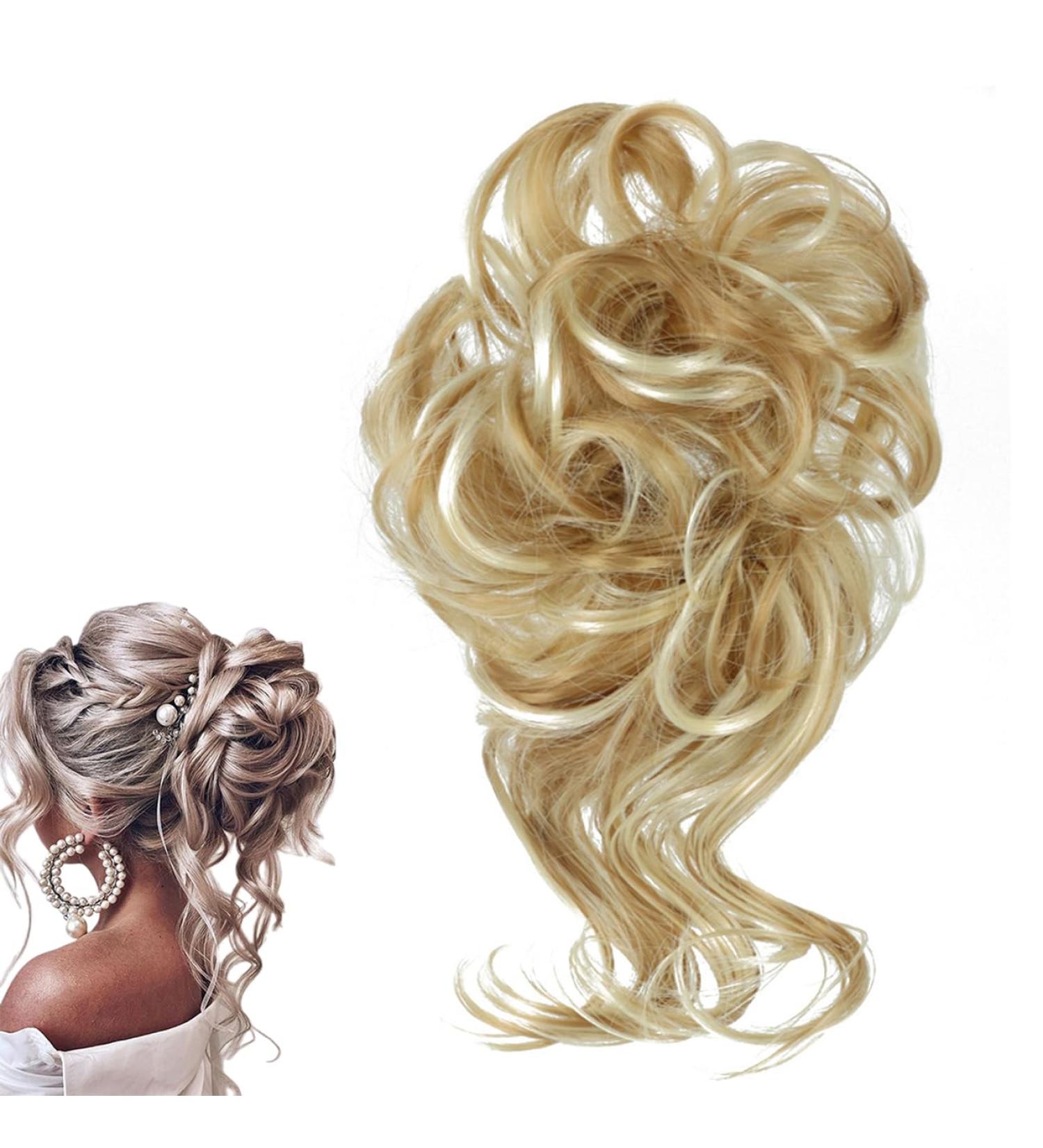 Prinfantasy Curly Messy Bun Hair Extension with Hair Rope - GBFQ019 | One Size - Buy Online on GoSupps.com
