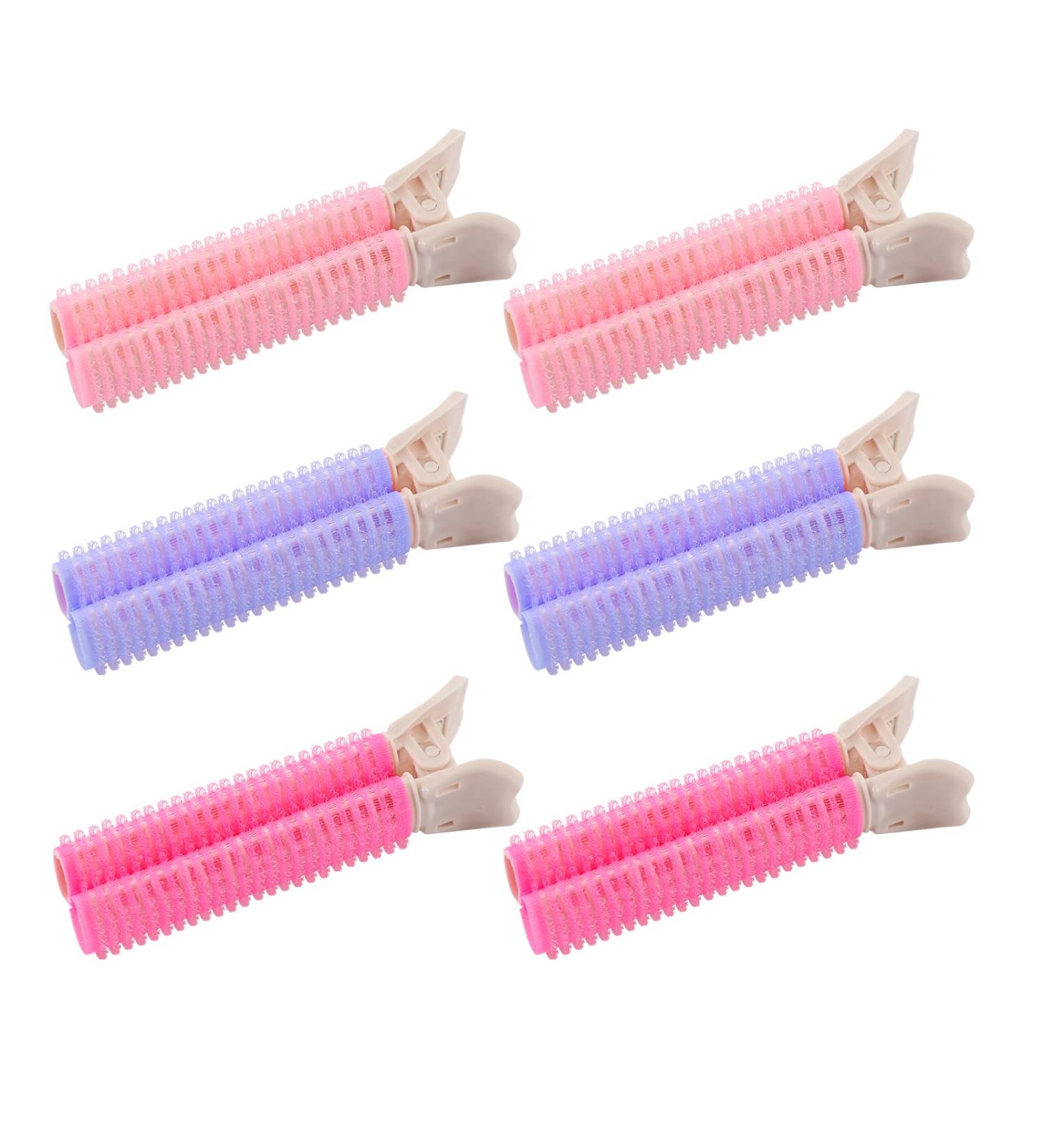 6 Pcs Volumizing Hair Clips for Instant Root Volume - Velcro Hair Roller Clips for Women - Buy Online on GoSupps.com
